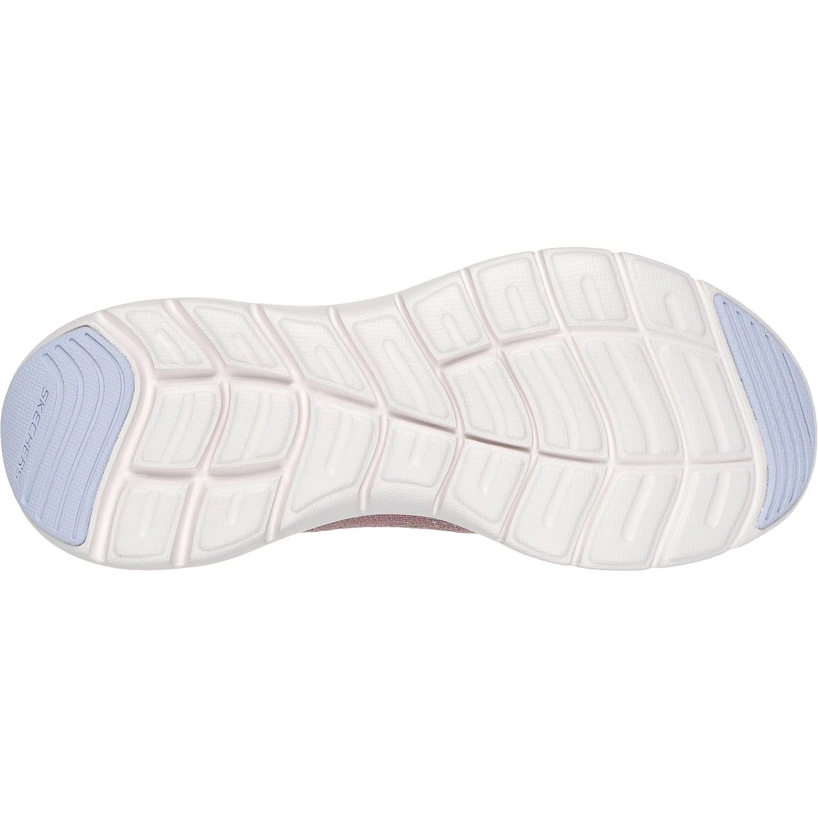 Skechers Women's Flex Appeal 5.0 Cruising Thru Trainers in Mauve/Light Blue - Image 2