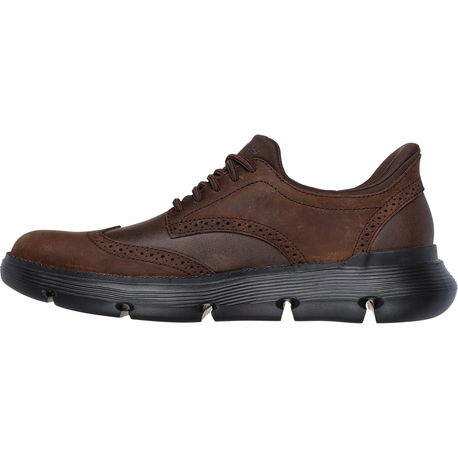 Skechers Men's Garza Sully Shoe in Cocoa - Image 4