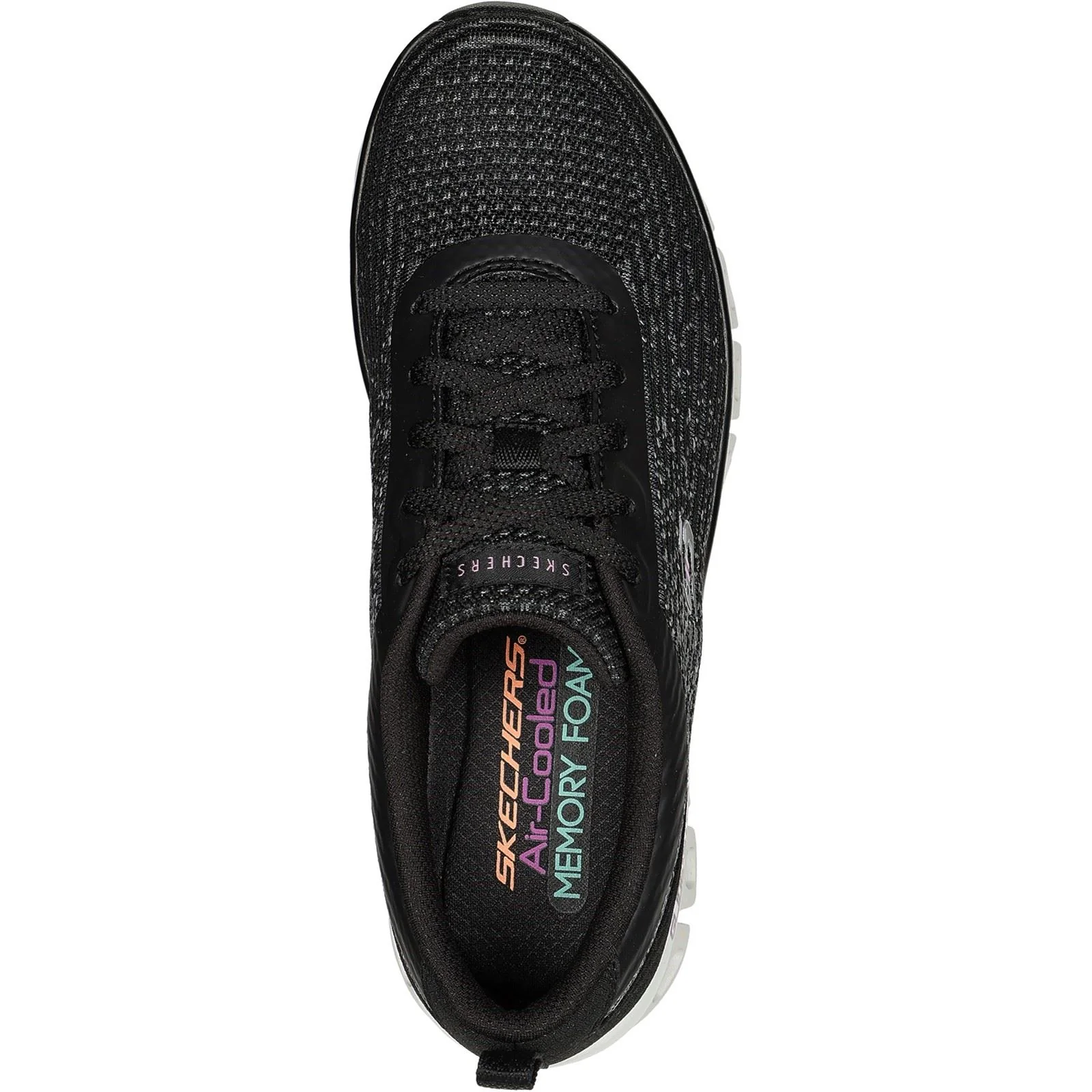 Skechers Women's Glide-Step Head Start Shoes in Black - Image 3