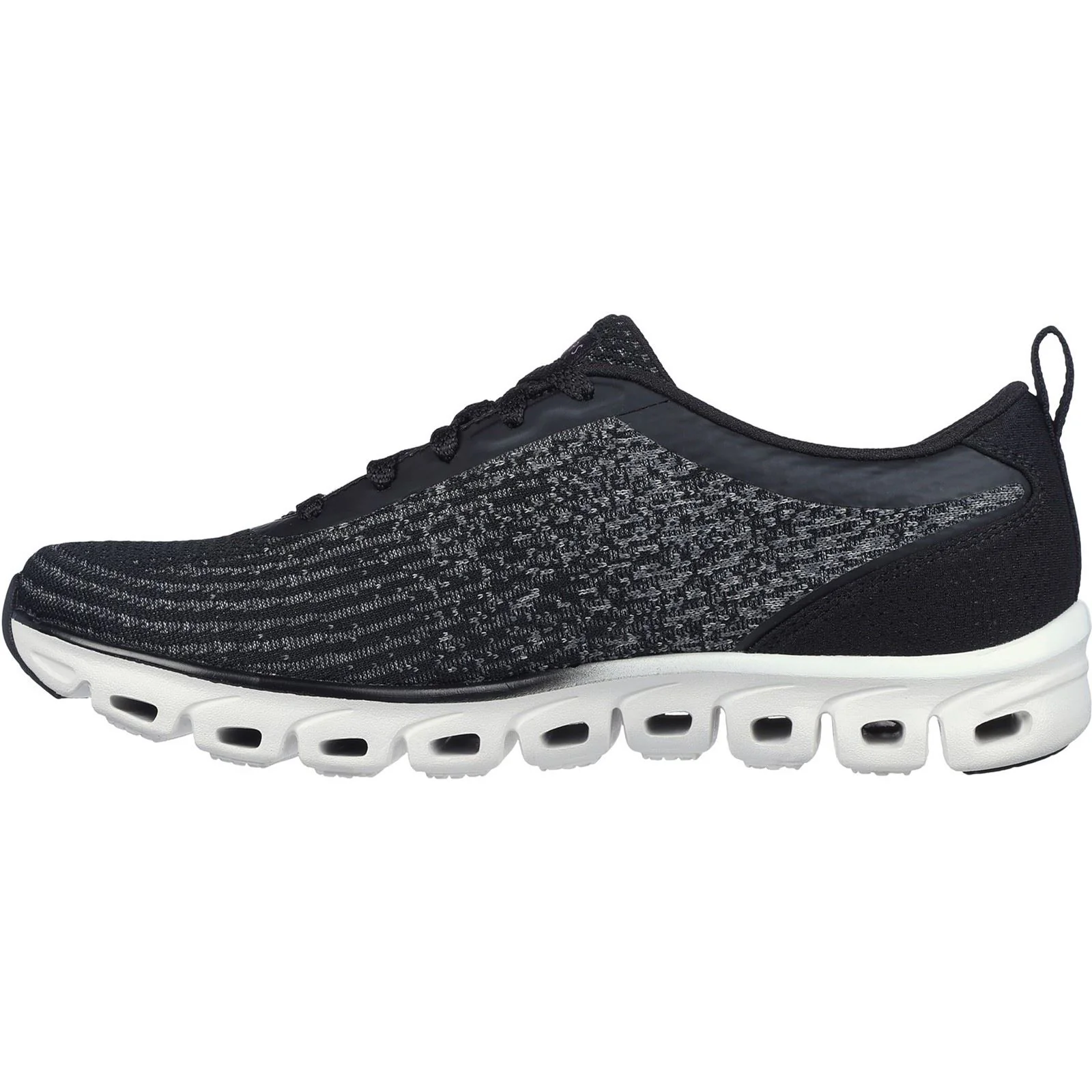 Skechers Women's Glide-Step Head Start Shoes in Black - Image 4
