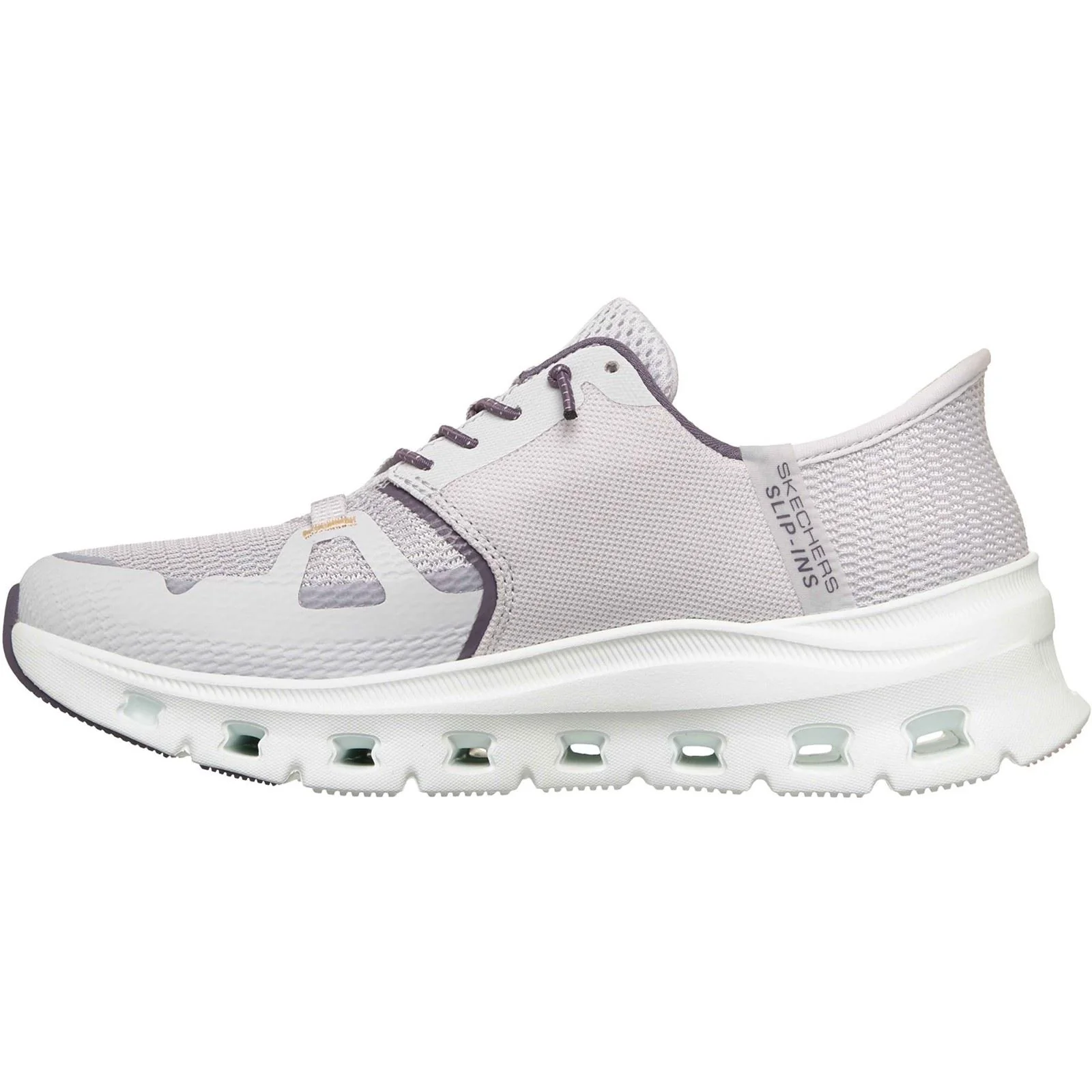 Skechers Glide-Step Pro Polyester Women's Lavender Trainers - Image 4