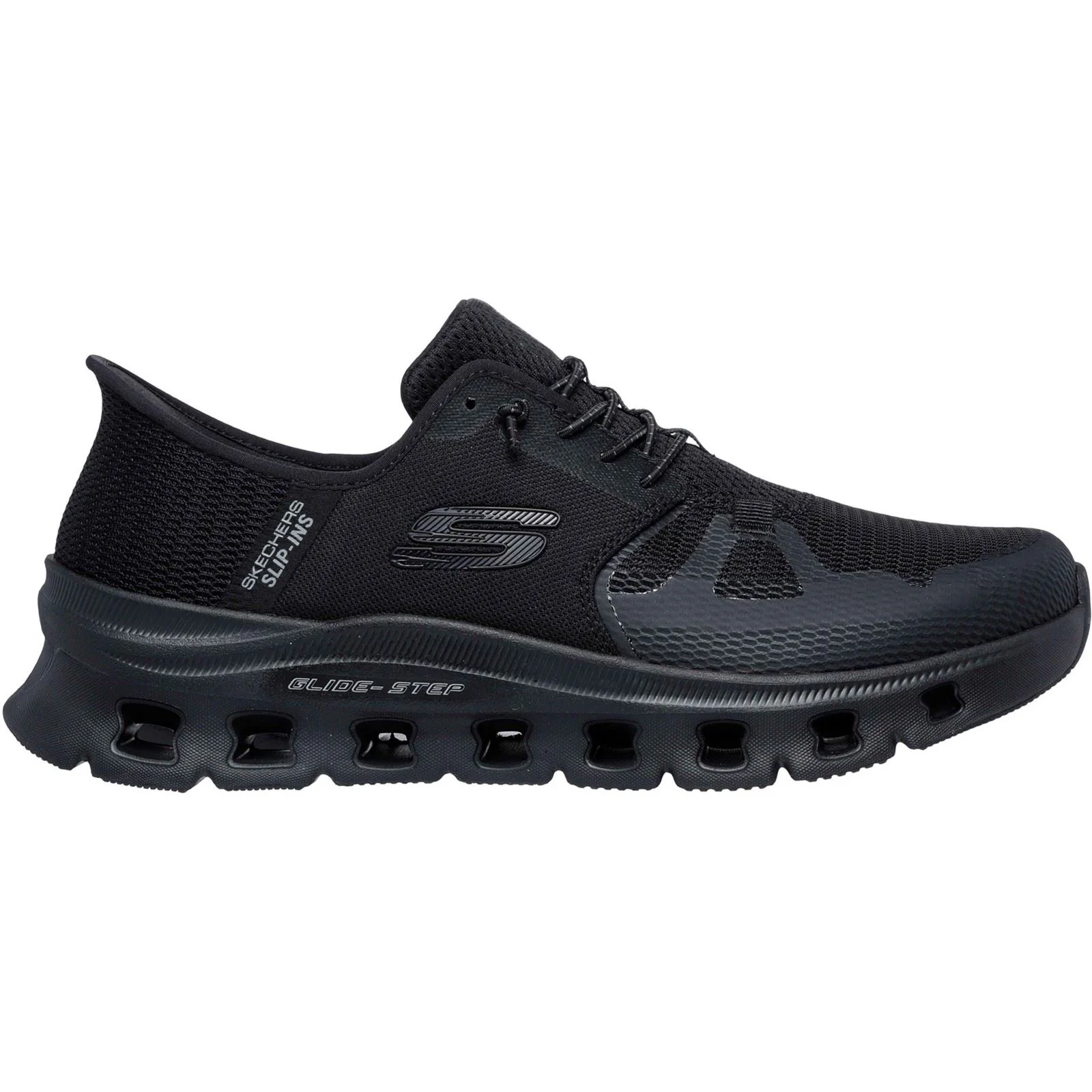 Skechers Glide-Step Pro Textile Men's Black Standard Trainers - Image 5