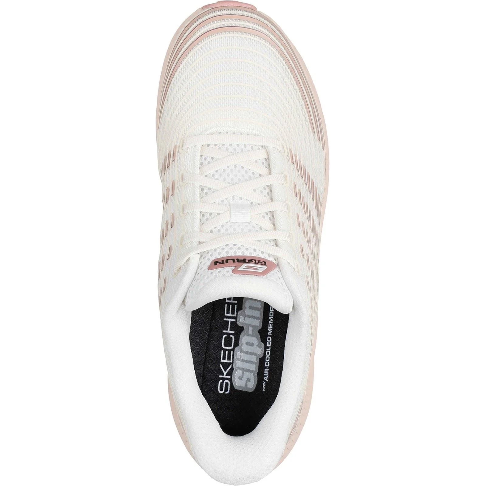 Skechers GO RUN Consistent 2.0 - Senna Textile Women's Natural Standard Trainers - Image 3