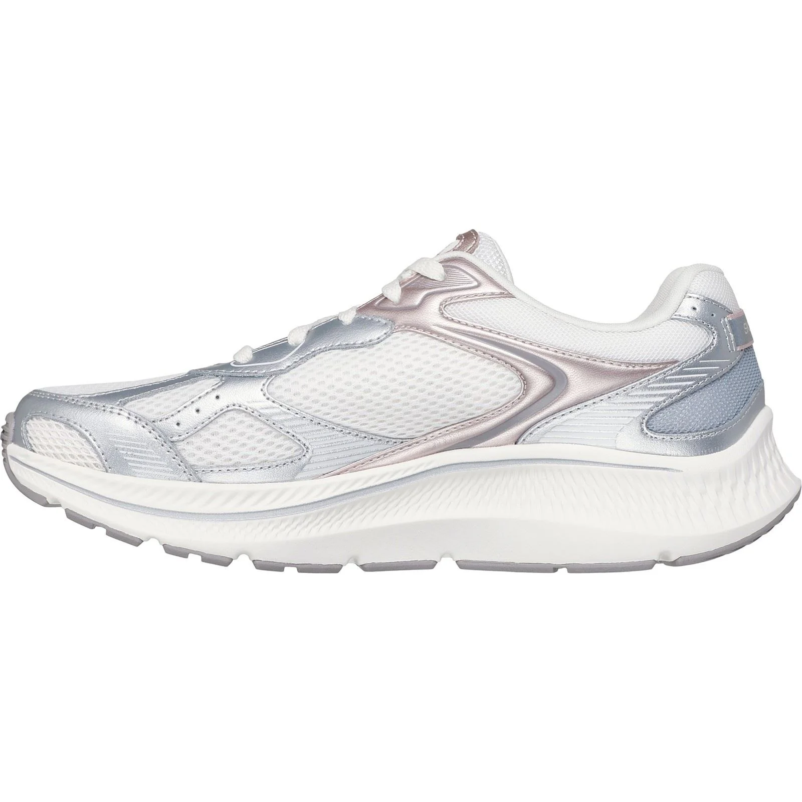 Skechers GO RUN Consistent 2.0 Volt Leather Women's Off White Trainers - Image 4