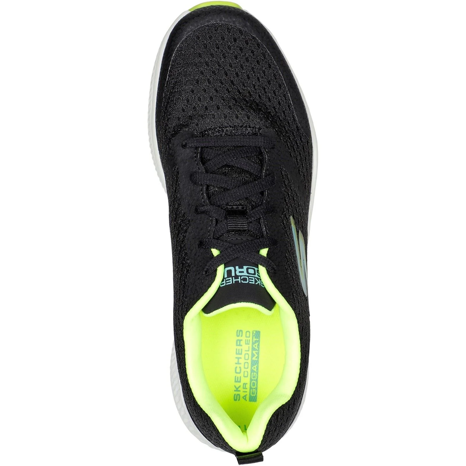 Skechers Women's GO RUN Consistent - Intensify-X Trainer in Black/Lime - Image 5