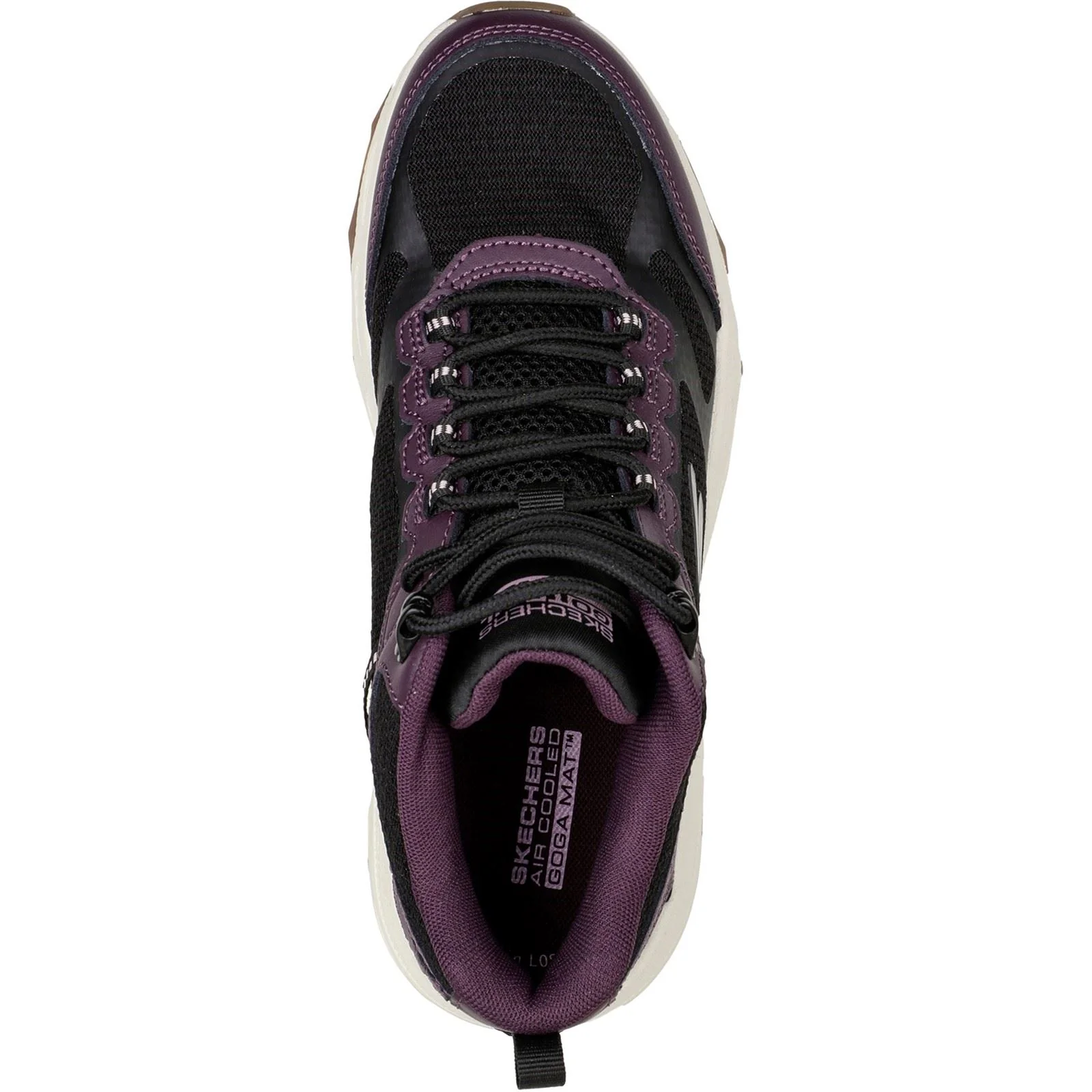 Skechers Performance Women's Go Run Trail Altitude Shoe in Black/Purple - Image 6
