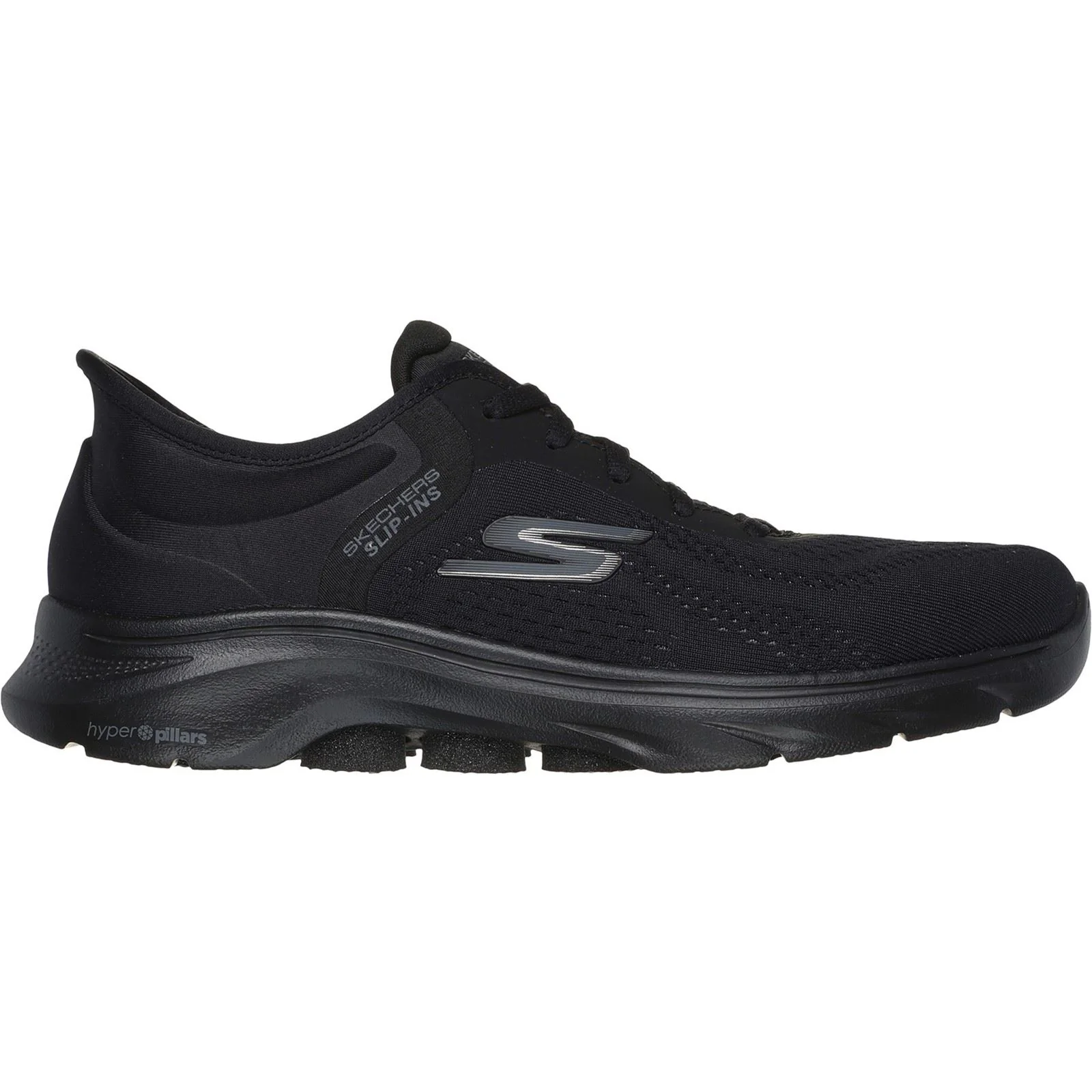 Skechers Women's GO WALK 7 - Valin Shoe in Black - Image 5