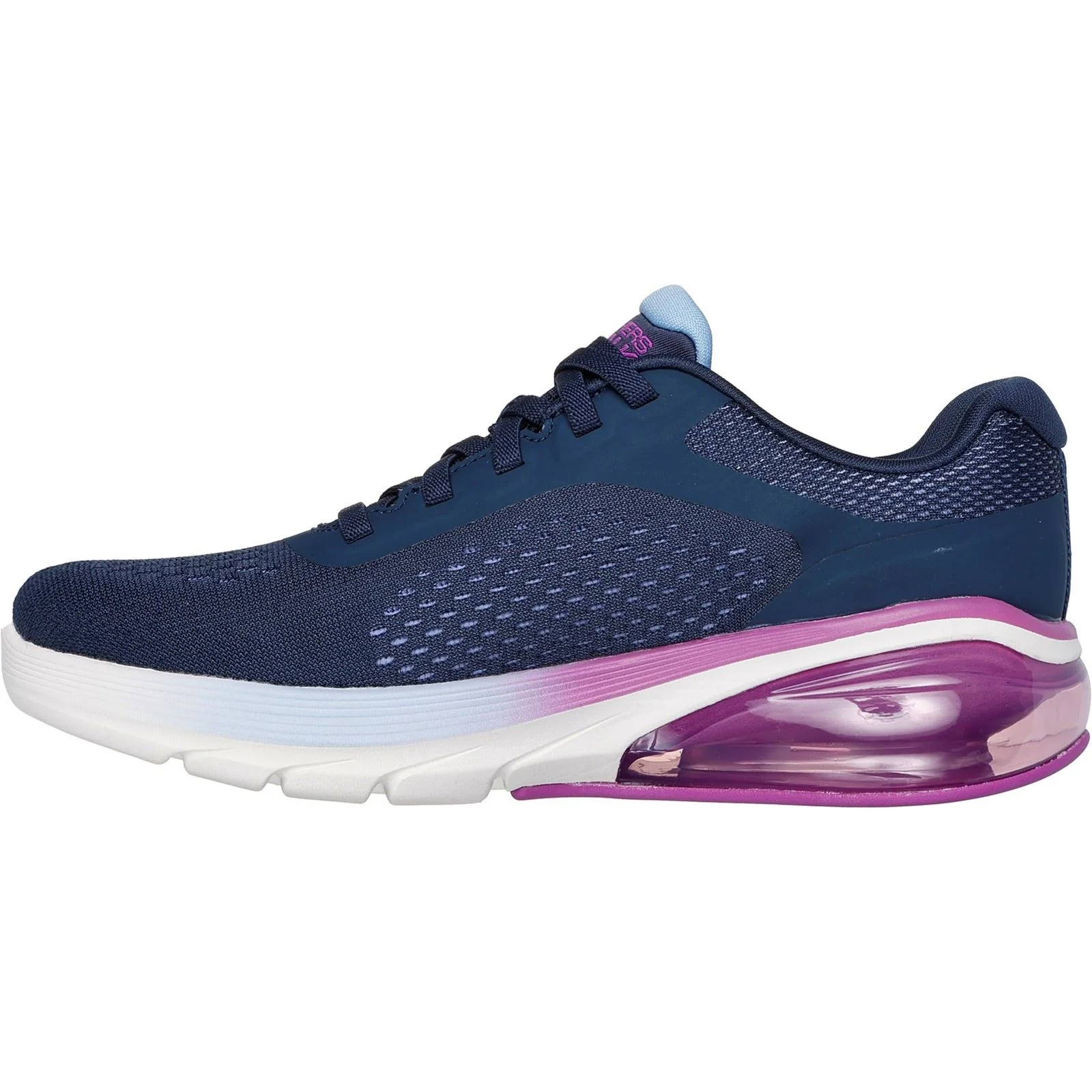 Skechers Women's Go Walk Air 3.0 Trainers in Navy/Purple - Image 4