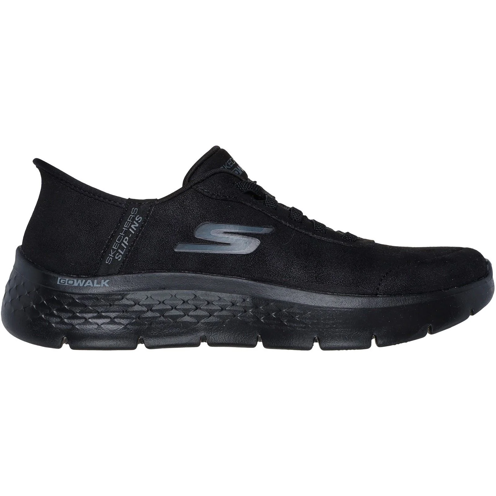 Skechers Go Walk Flex Mali Textile Women's Black Trainers - Image 5