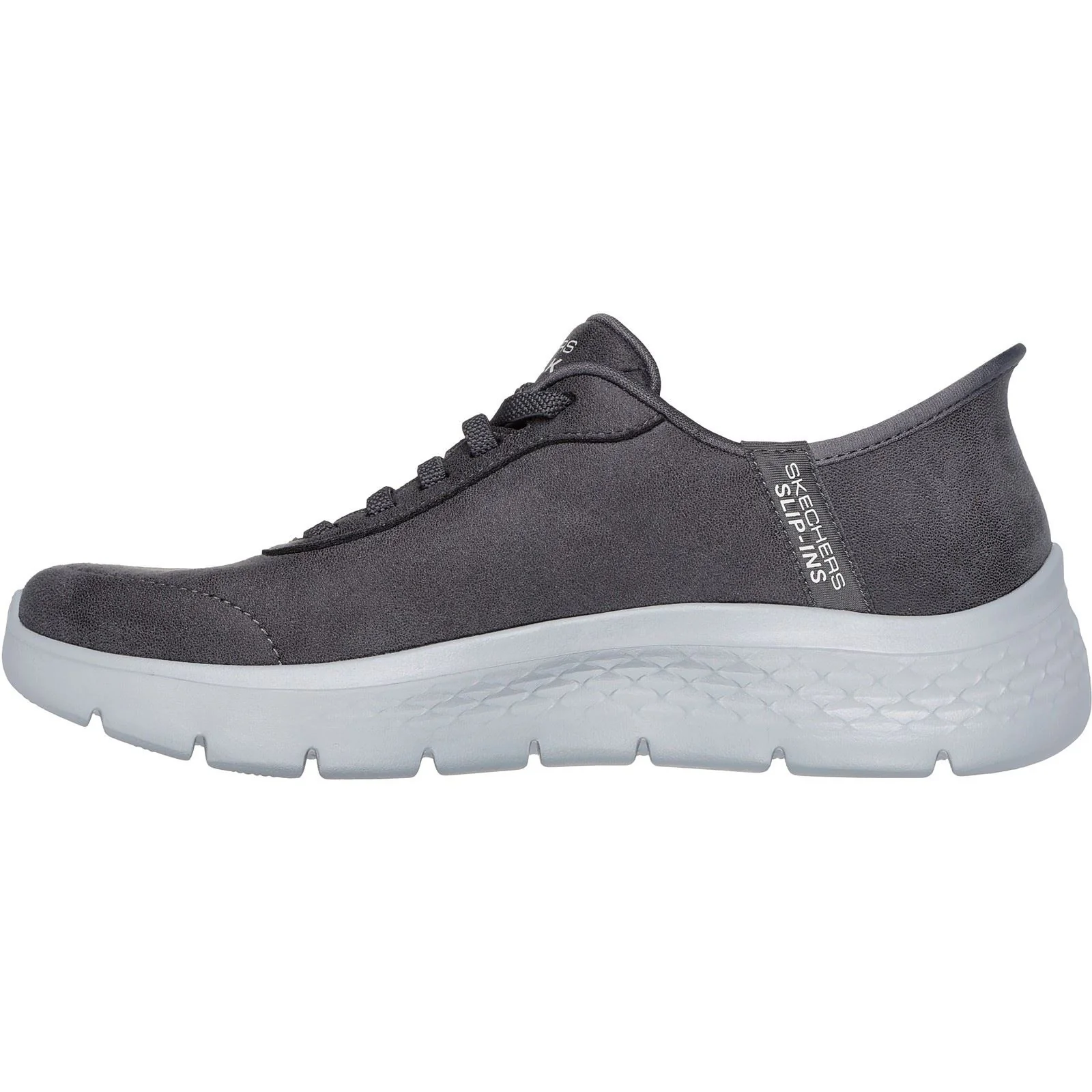 Skechers Go Walk Flex Mali Textile Women's Charcoal Trainers - Image 4