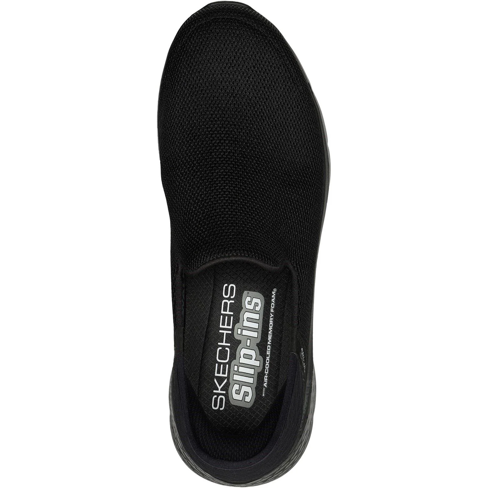 Skechers Men's Go Walk Flex No Hands Shoes in Black - Image 3