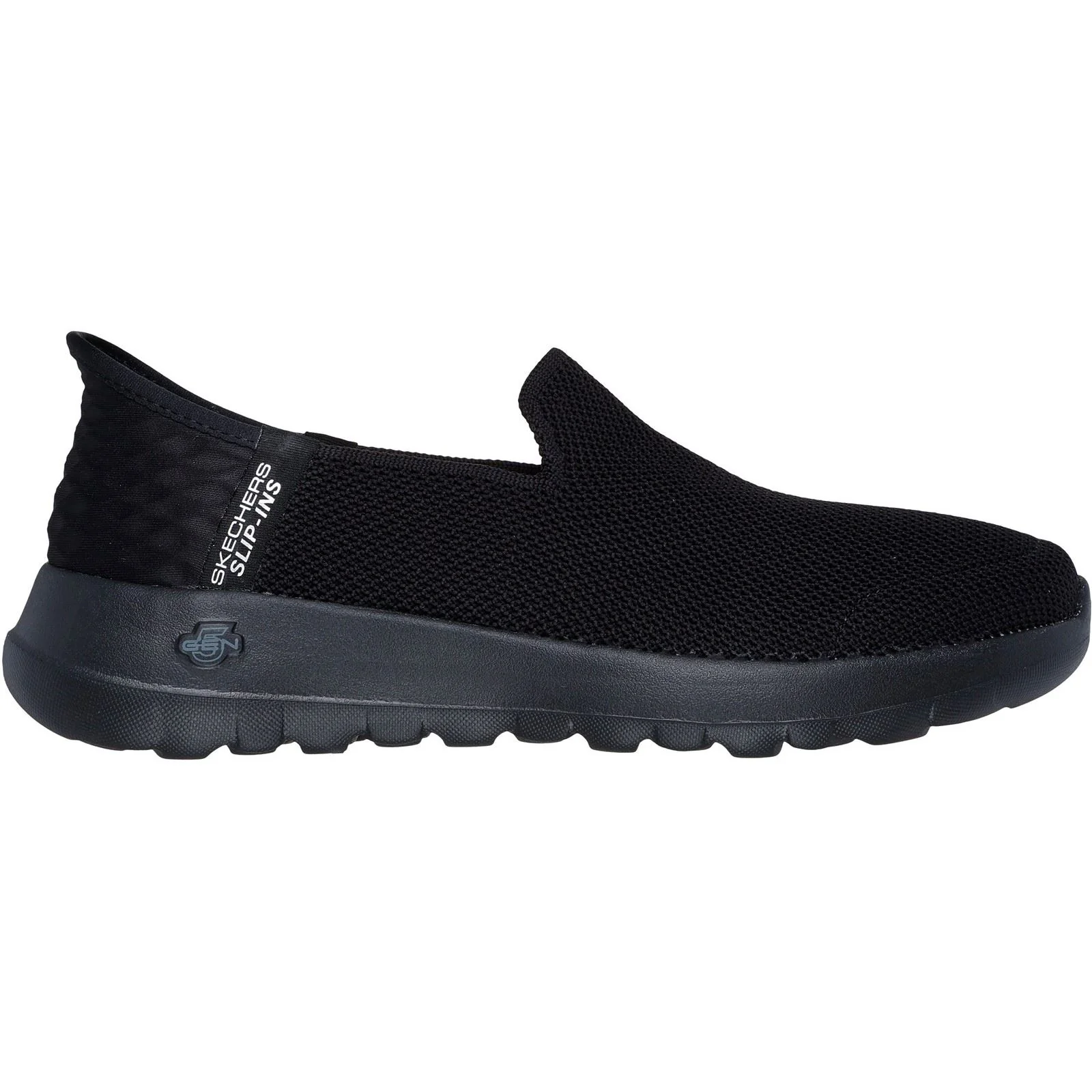 Skechers GO WALK Joy Vela Textile Women's Black Trainers - Image 5