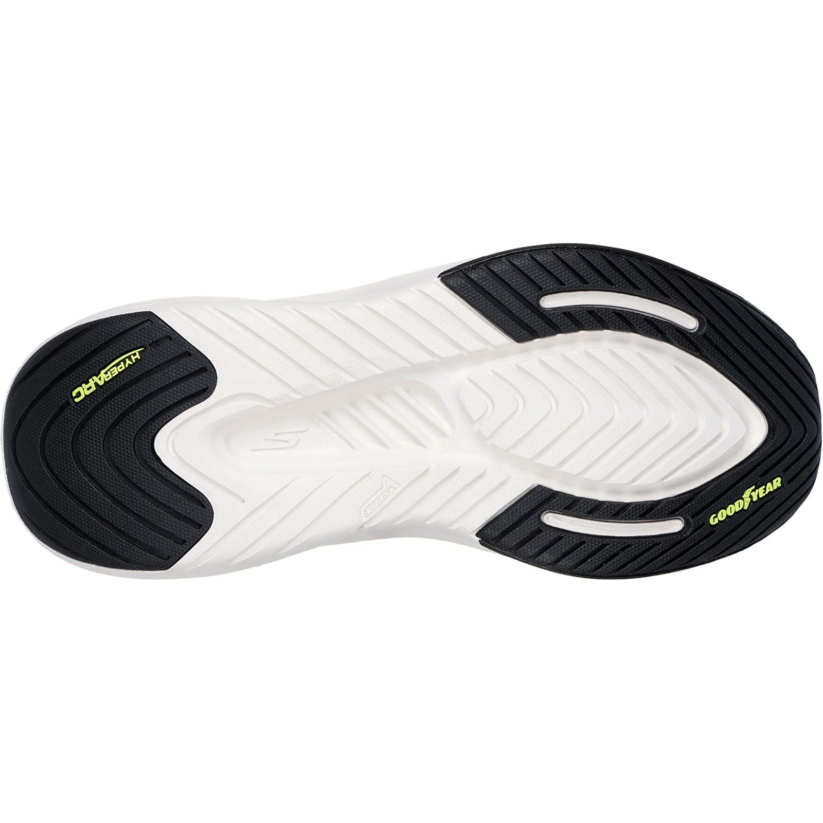 Skechers Women's GO WALK Max Walker Sally Shoes in Black/White - Image 2