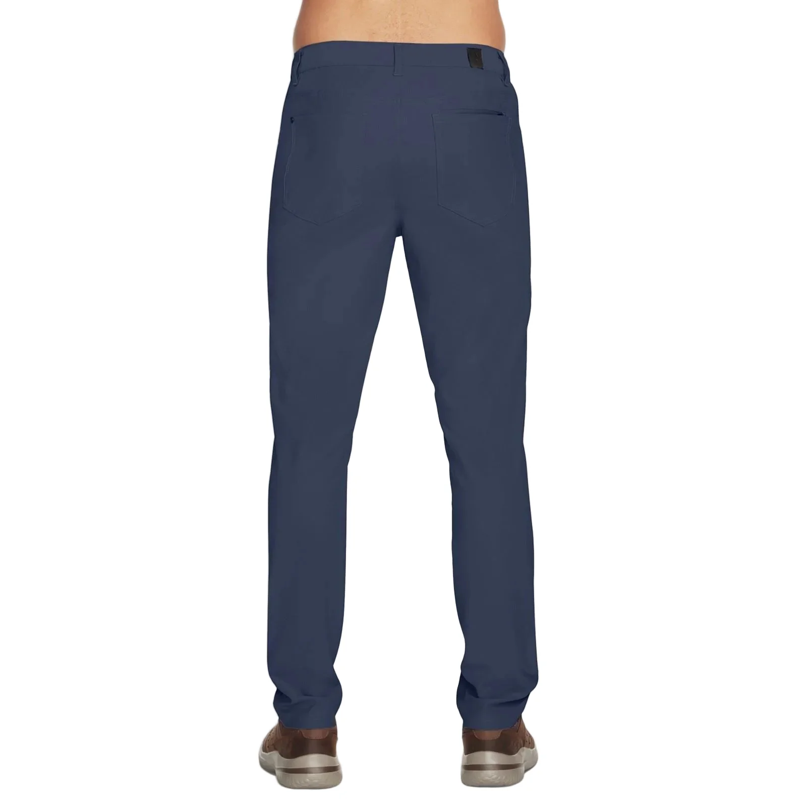 Skechers GO WALK Premium 5 Pocket Polyester Men's Grey Chino Pants - Image 2
