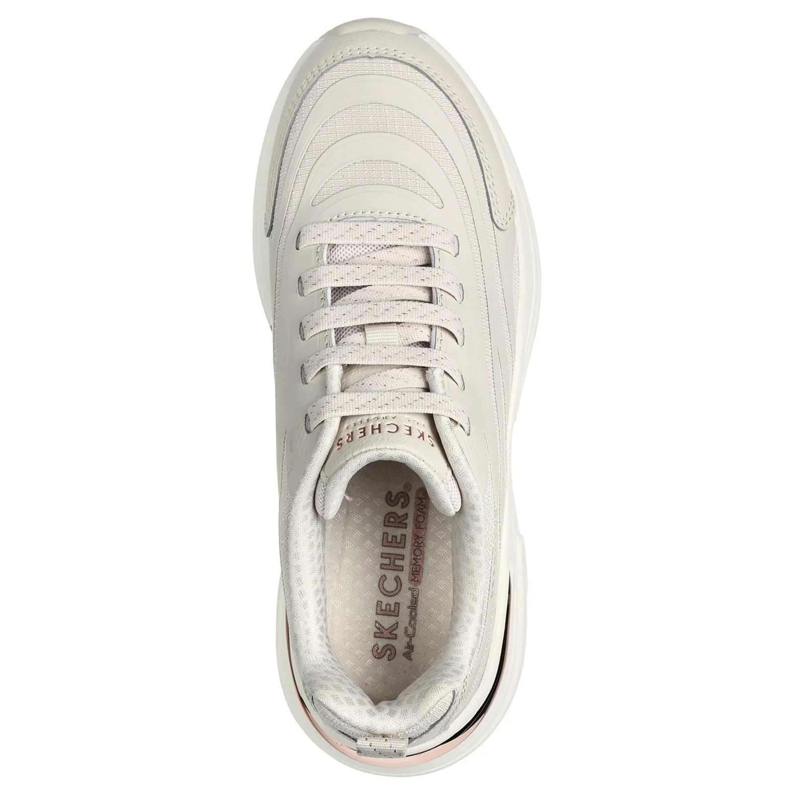 Skechers Women's Hazel Step N Flow Trainer in Natural - Image 3