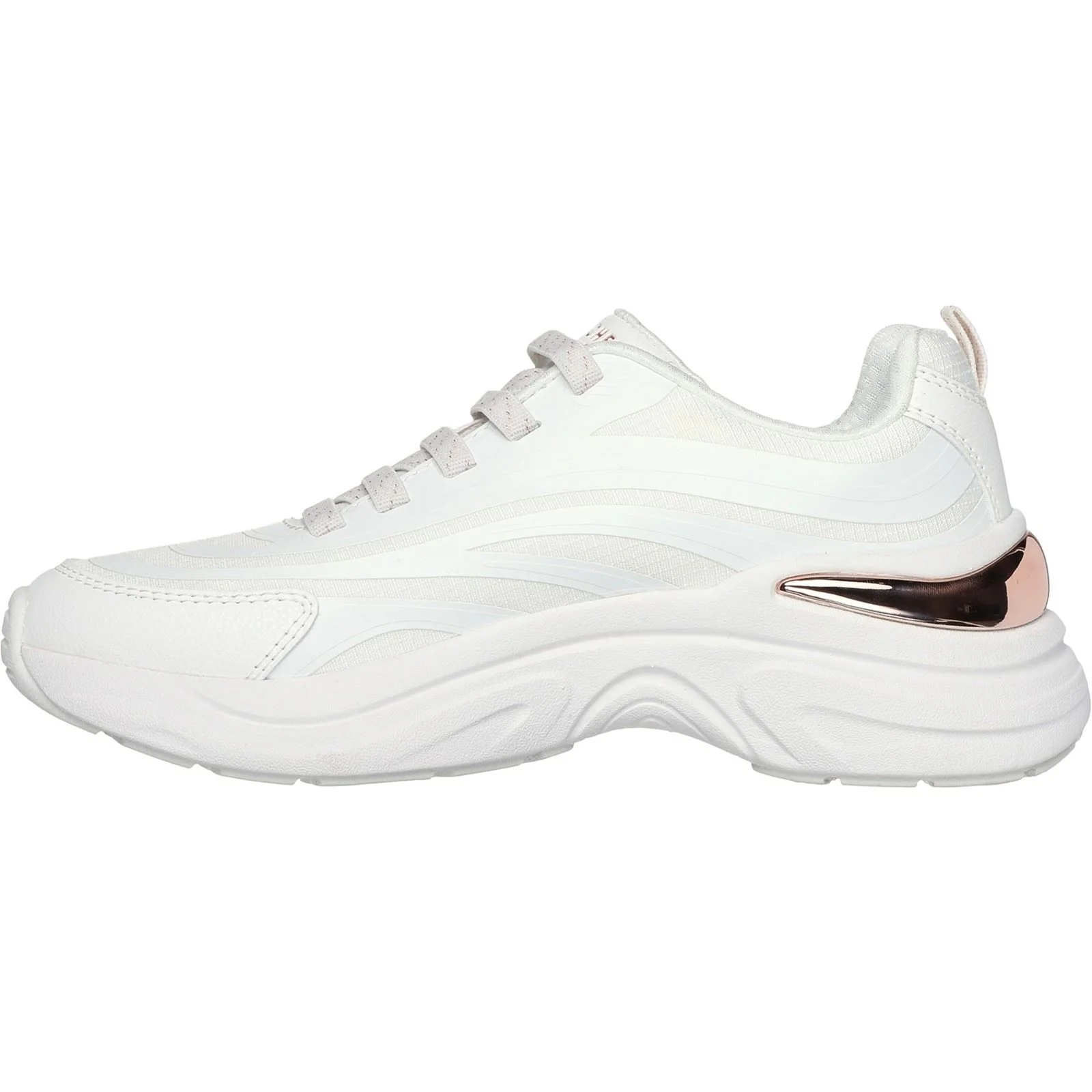 Skechers Women's Hazel Step N Flow Trainer in White - Image 4