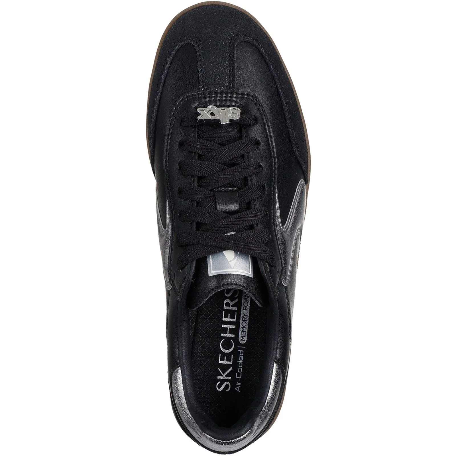 Skechers Hotshot Cool Glow Women's Black/Silver Trainers - Image 4