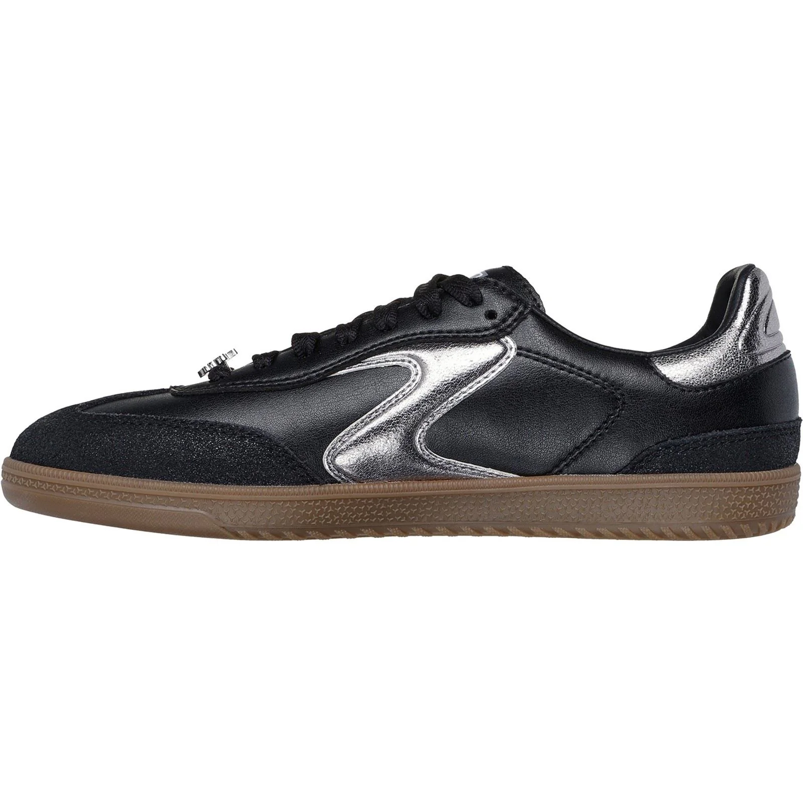 Skechers Hotshot Cool Glow Women's Black/Silver Trainers - Image 5