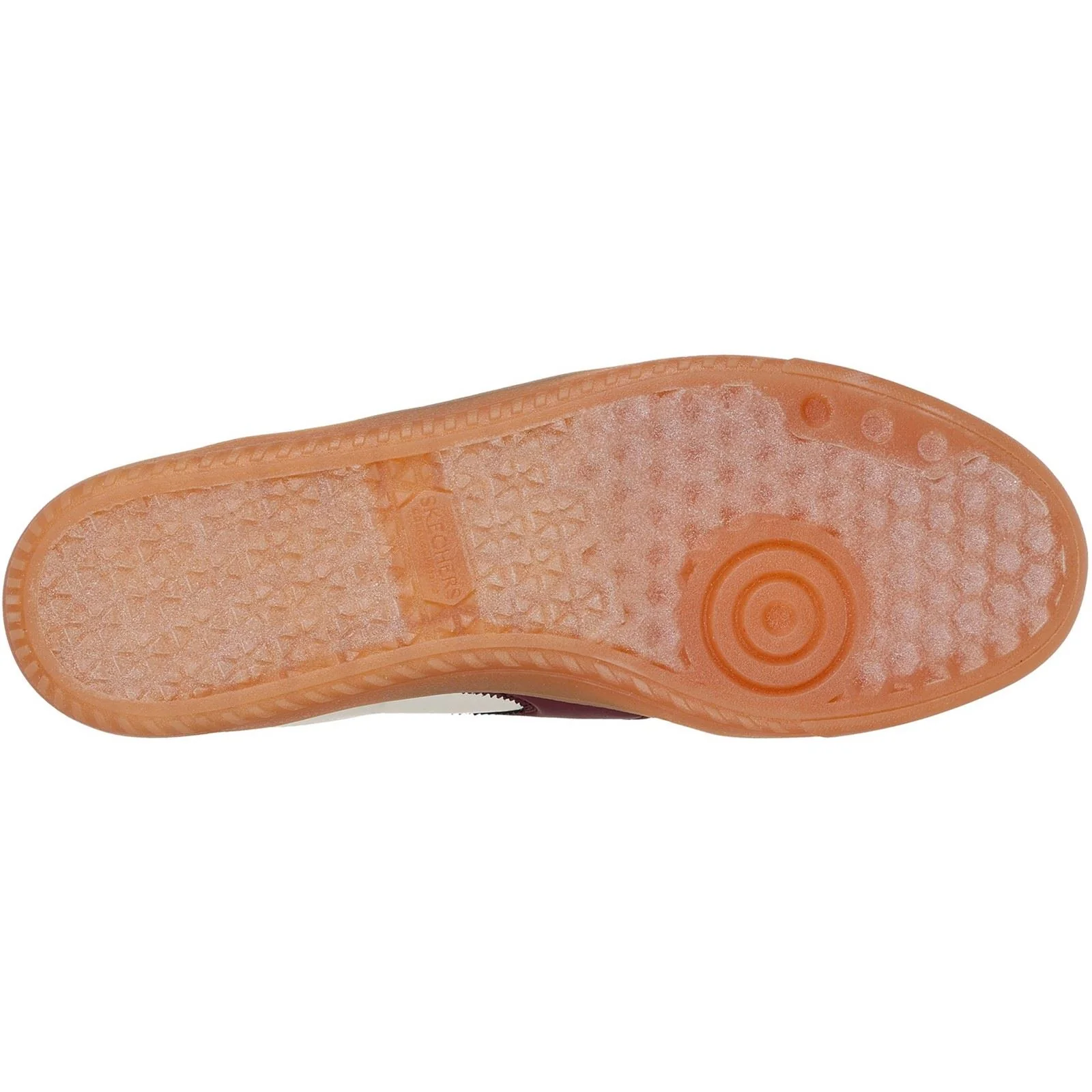 Skechers Men's Hotshot Pyke Trainer in Natural/Burgundy - Image 2