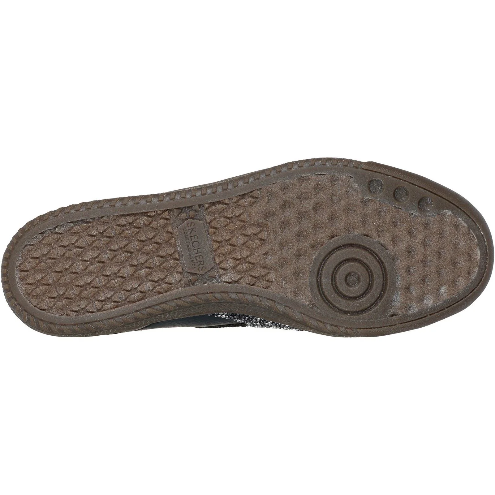 Skechers Hotshot Shimmering Spots Women's Black/White Trainers - Image 2