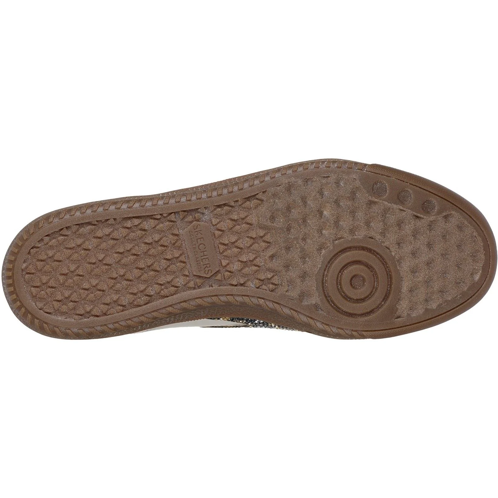 Skechers Hotshot Shimmering Spots Women's Taupe Trainers - Image 2