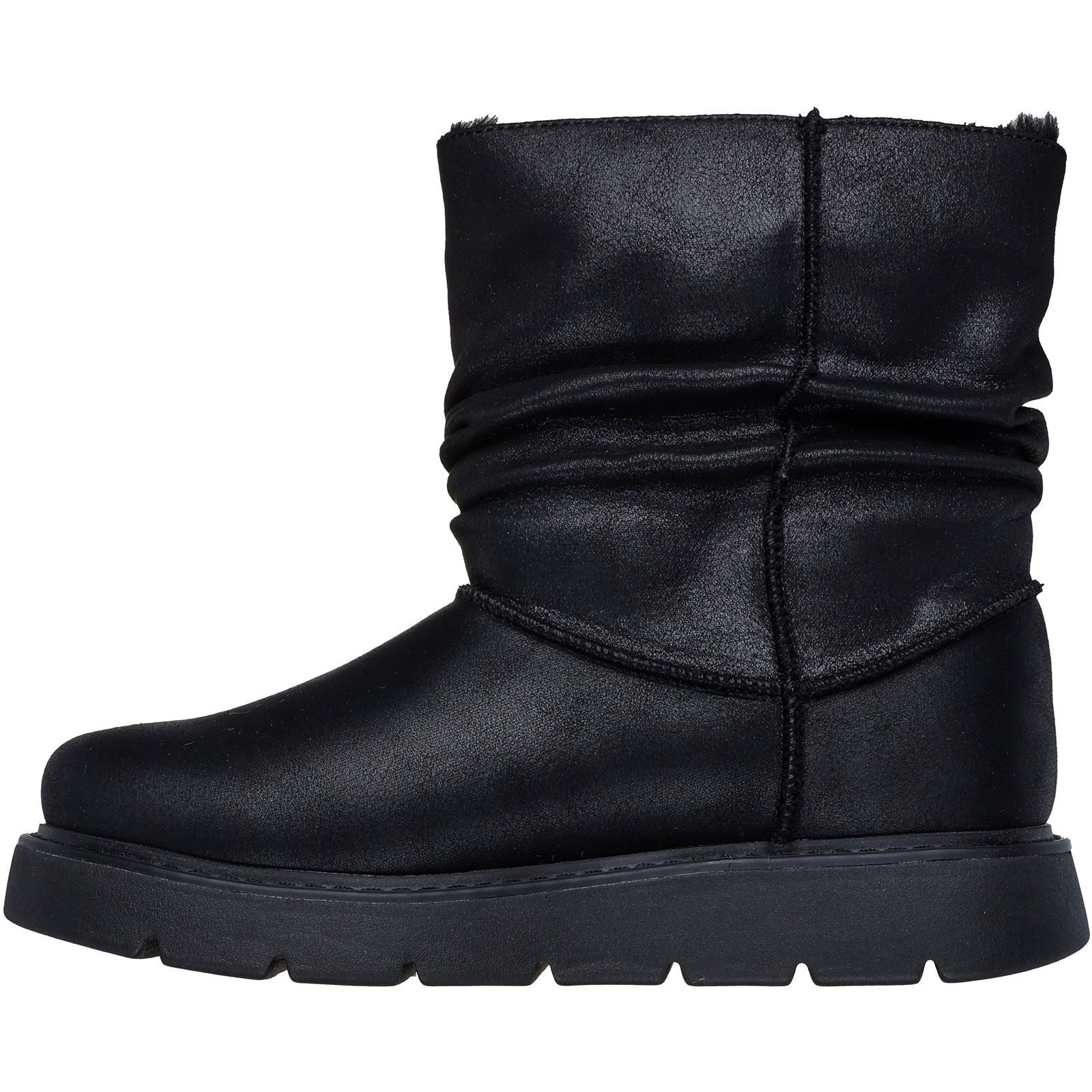 Skechers Keepsakes Lite Freezing Low Textile Women's Black Winter Ankle Boots - Image 4