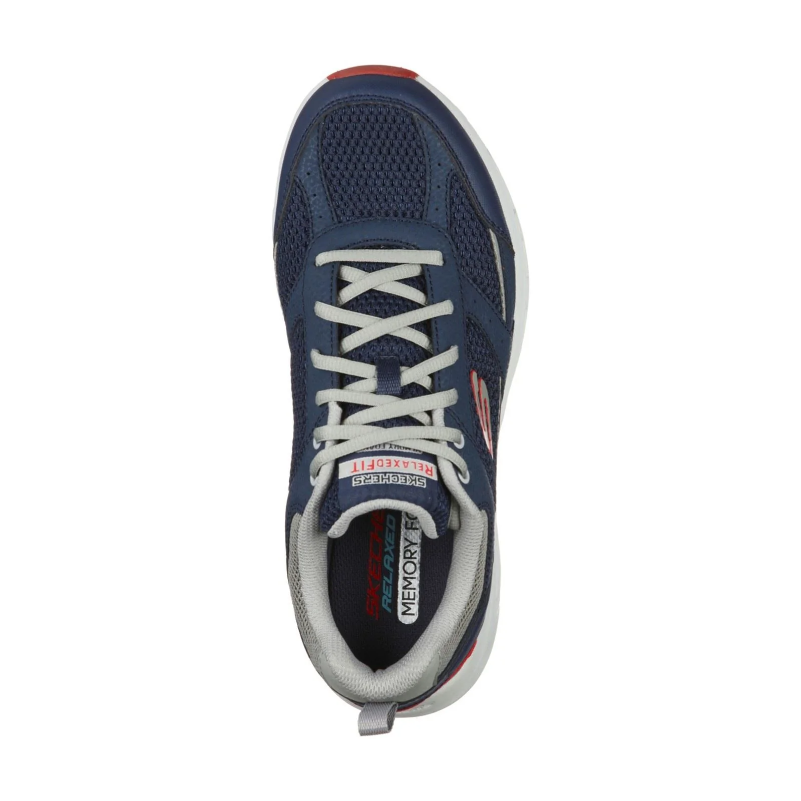 Skechers Men's Oak Canyon Verketta Trainers in Navy/Grey - Image 3