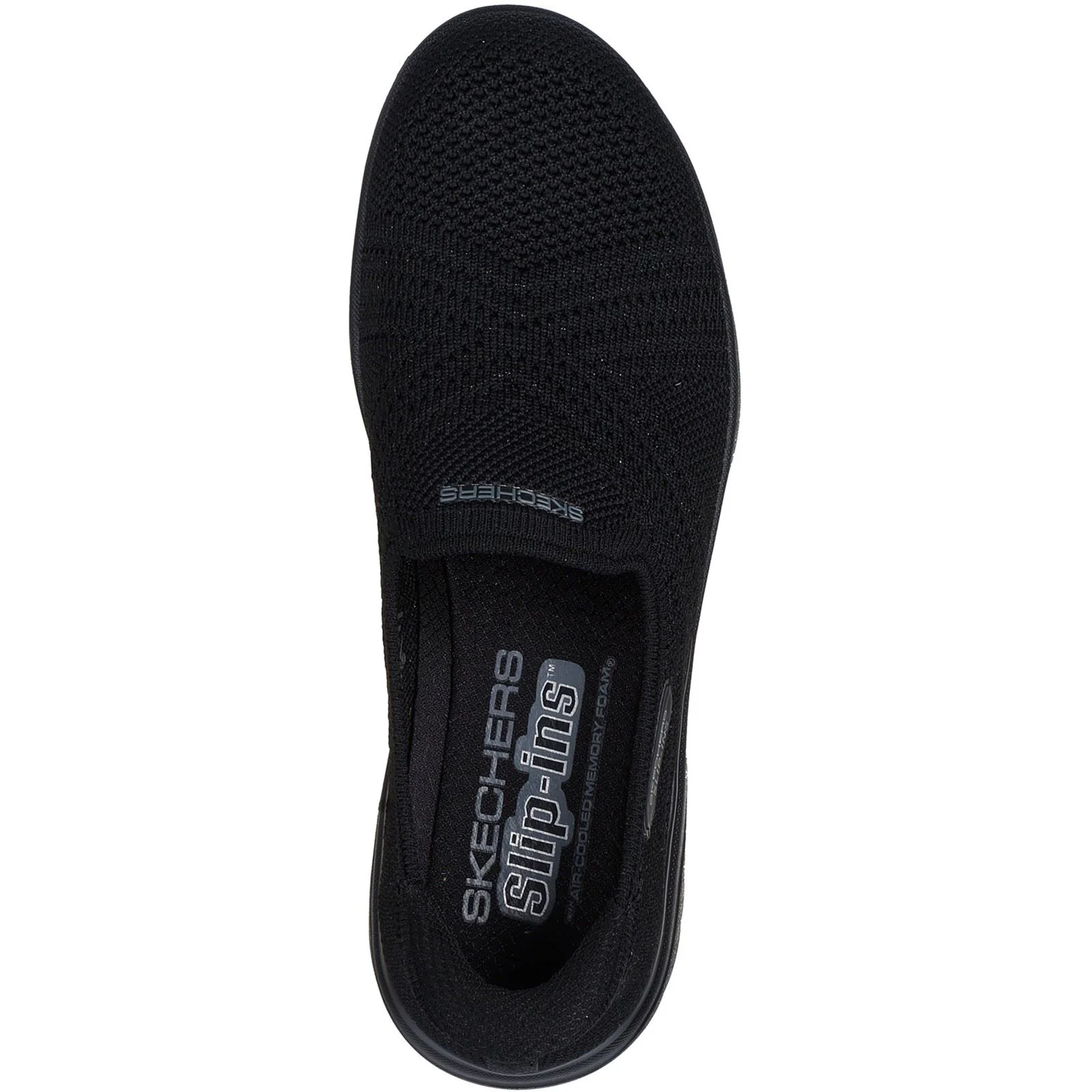 Skechers On-the-GO Flex Excellency Textile Women's Black Trainers - Image 3