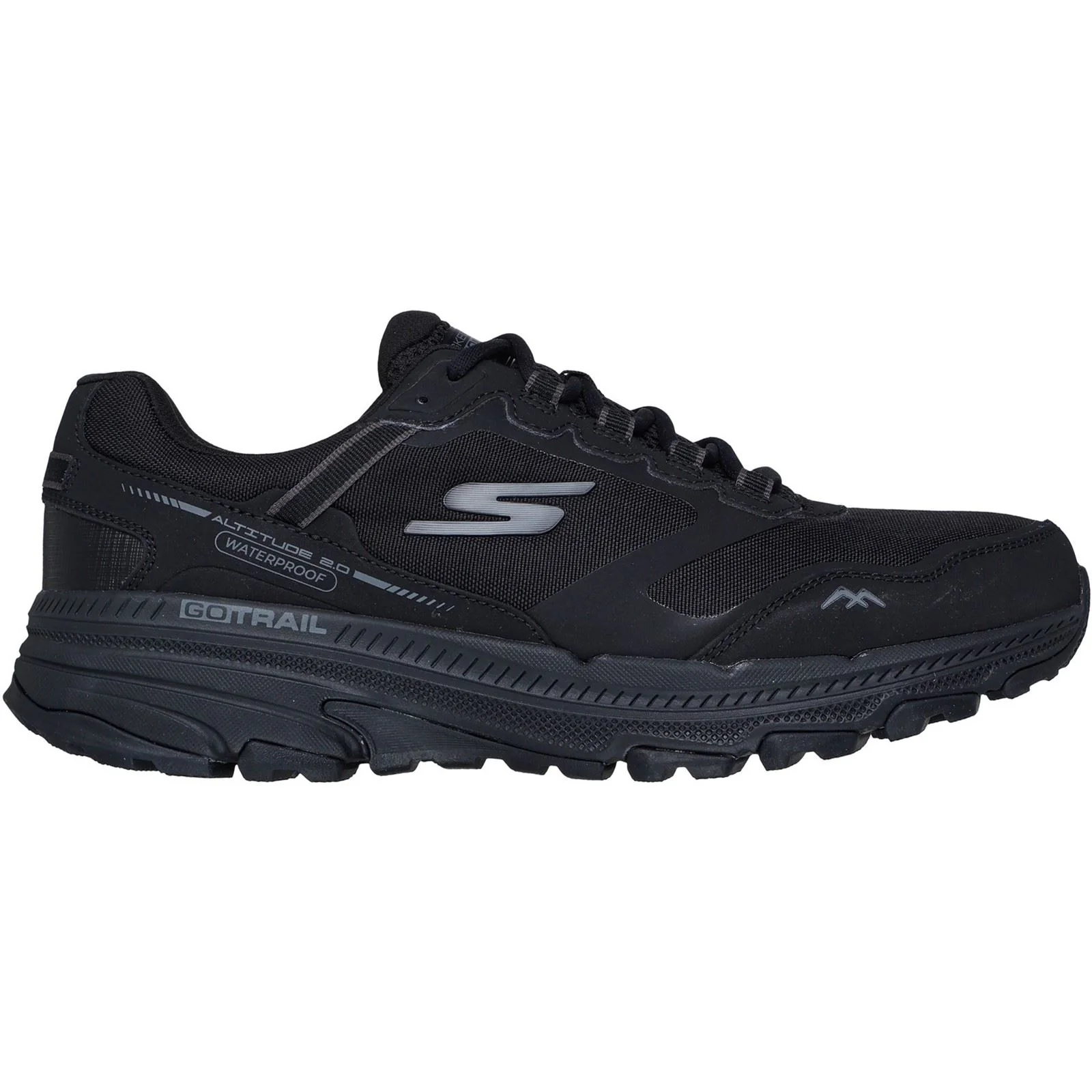 Skechers Performance GO RUN Trail Altitude 2.0 Leather Men's Black Hiking Boots - Image 5