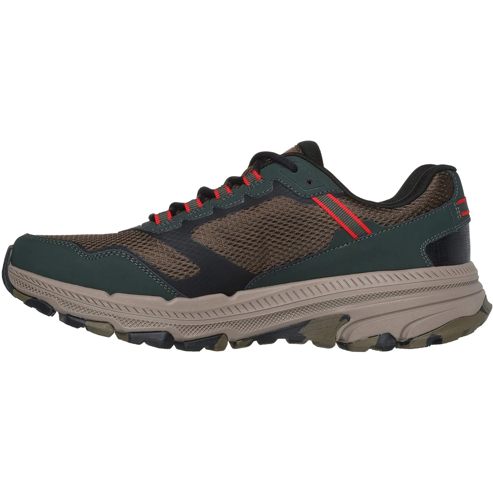Skechers Performance GO RUN Trail Altitude 2.0 Marble Rock 3 Leather Men's Olive/Black Trainers - Image 4