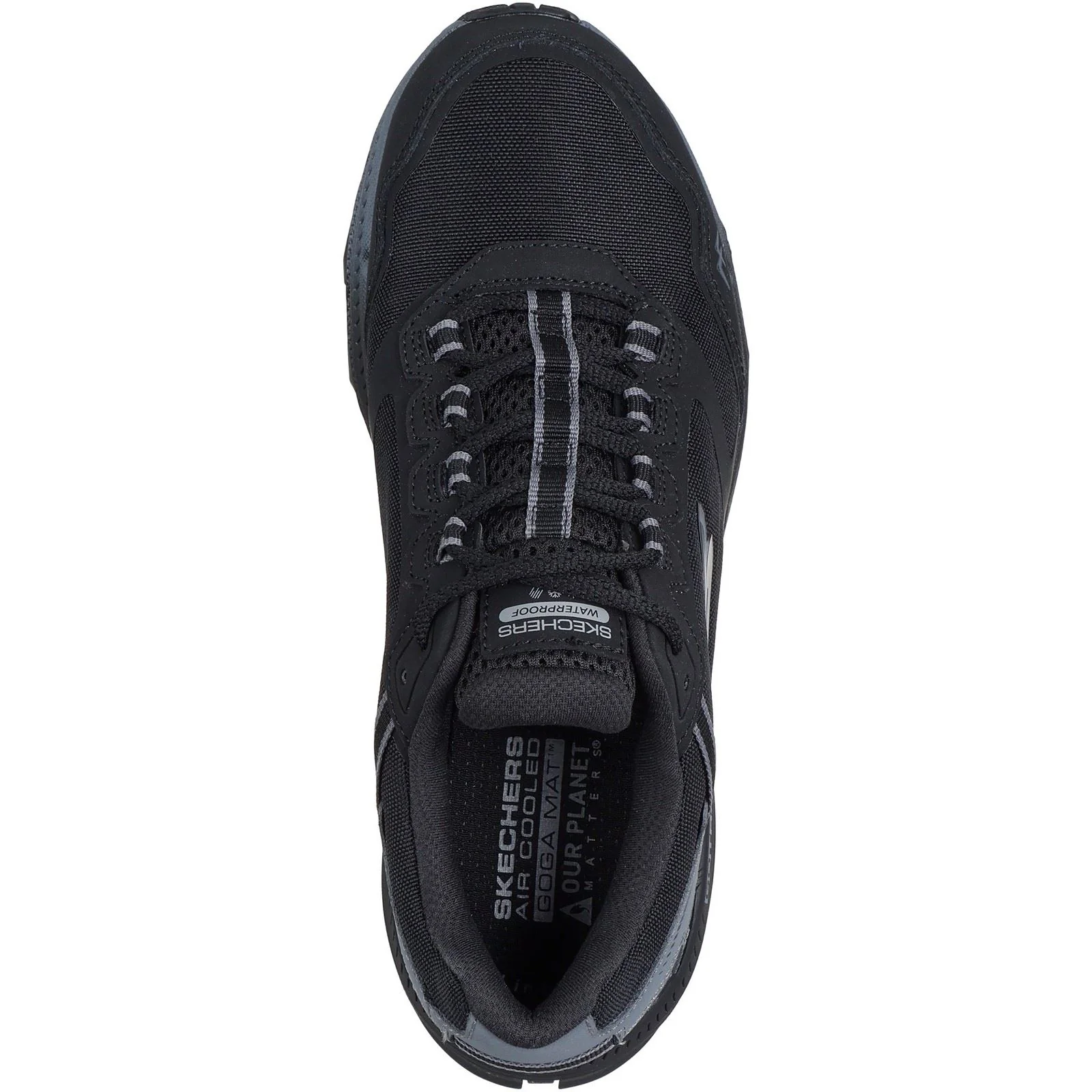 Skechers Performance Go Run Trail Altitude 2.0 Pine Ridge Leather Women's Black/Charcoal Hiking Boots - Image 3