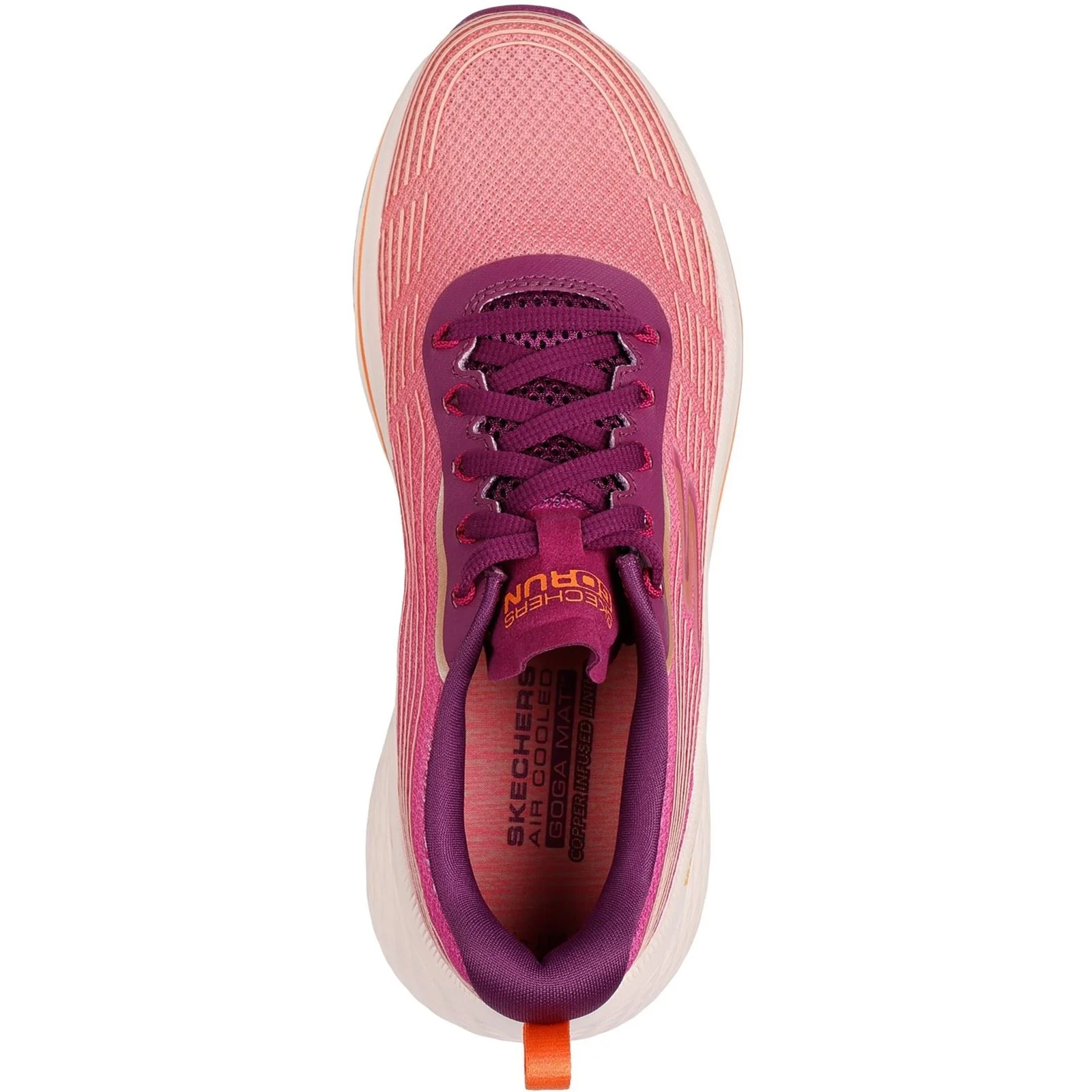 Skechers Performance Max Cushioning Elite 2.0 Alaura Textile Women's Raspberry Trainers - Image 4