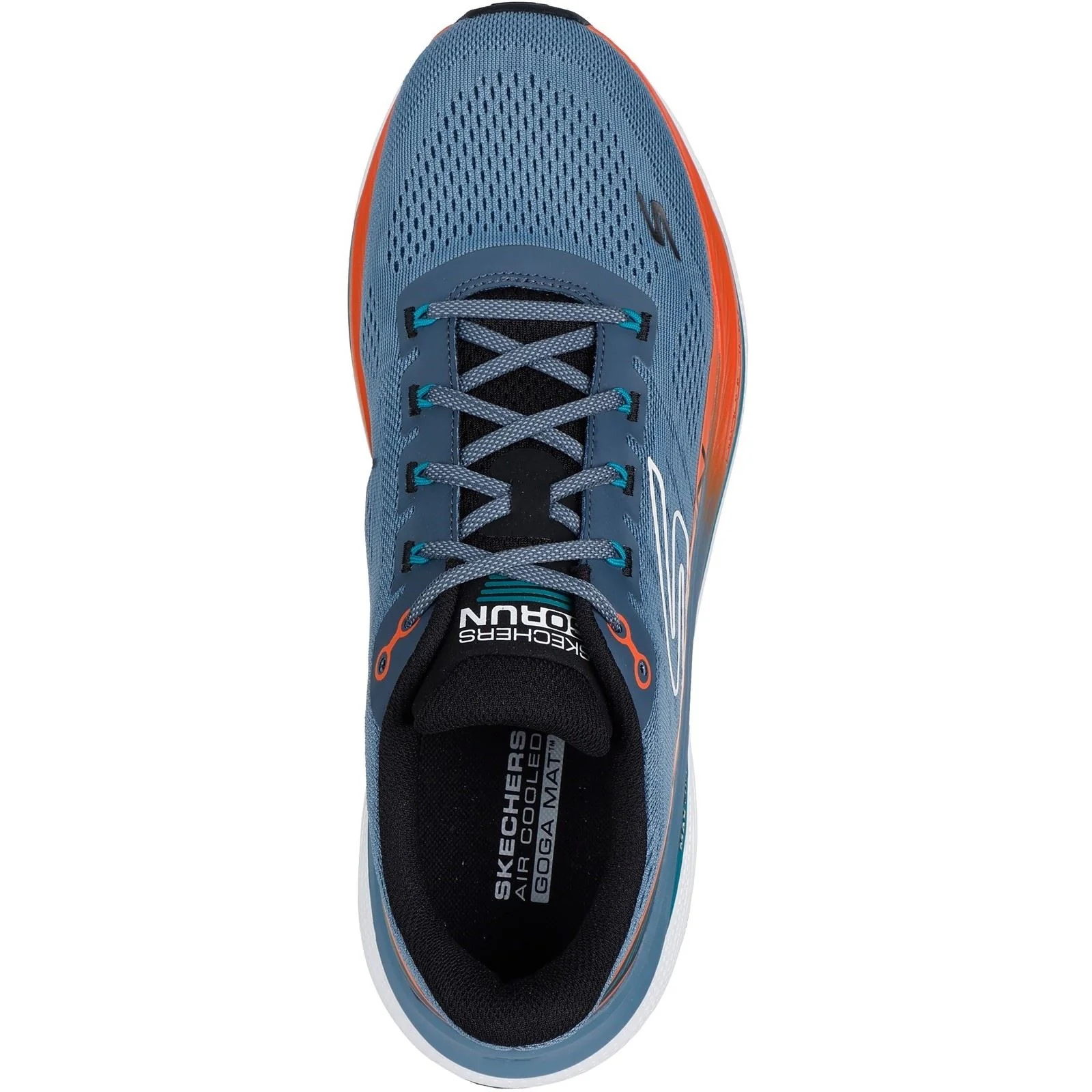 Skechers Performance Max Cushioning Propulsion Textile Men's Slate Trainers - Image 4