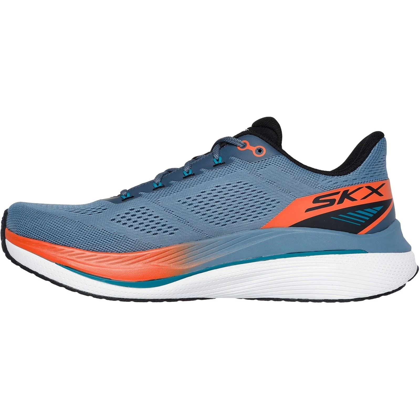 Skechers Performance Max Cushioning Propulsion Textile Men's Slate Trainers - Image 5