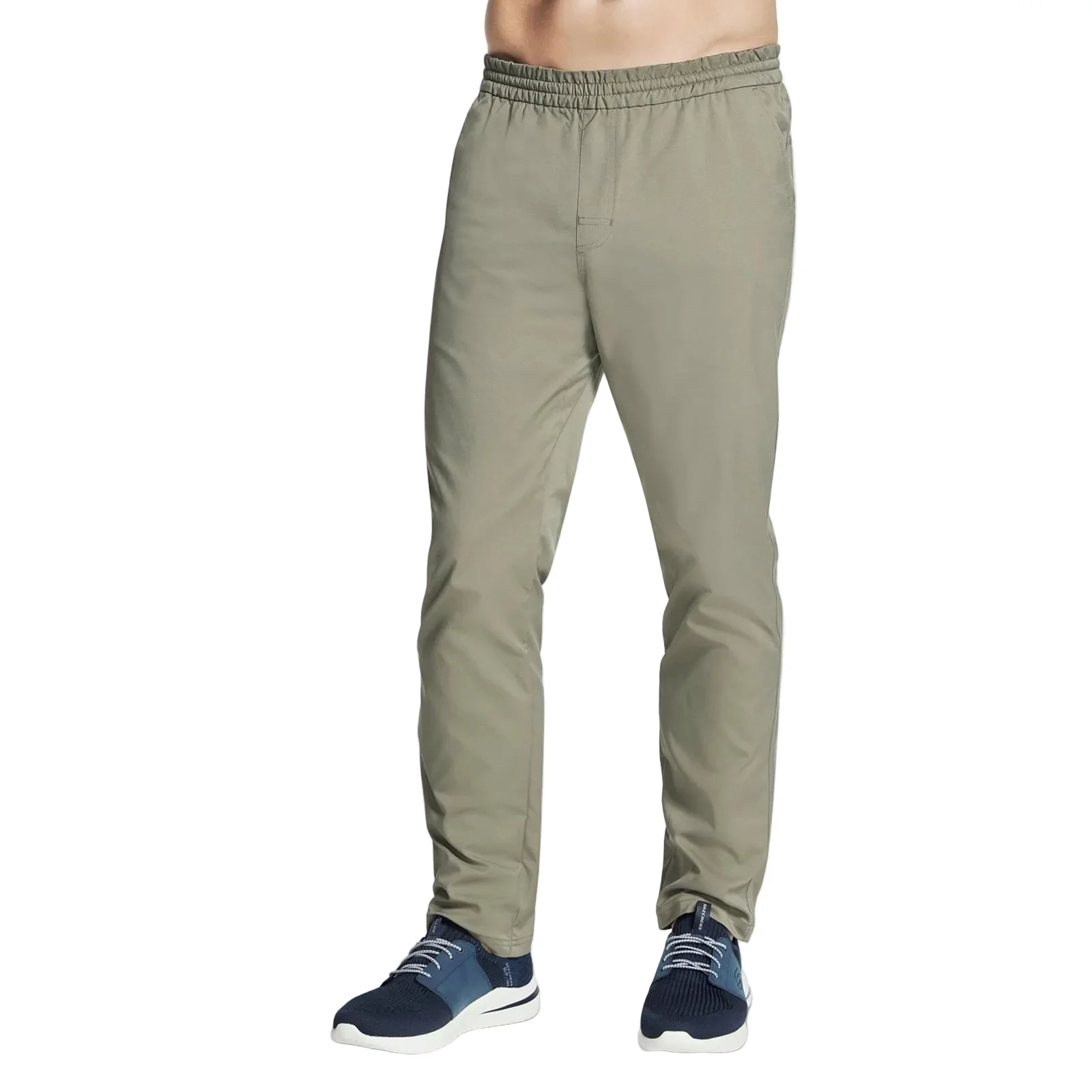 Skechers Performance Pant Downtown Classic Polyester Men's Olive Track Pants - Image 3