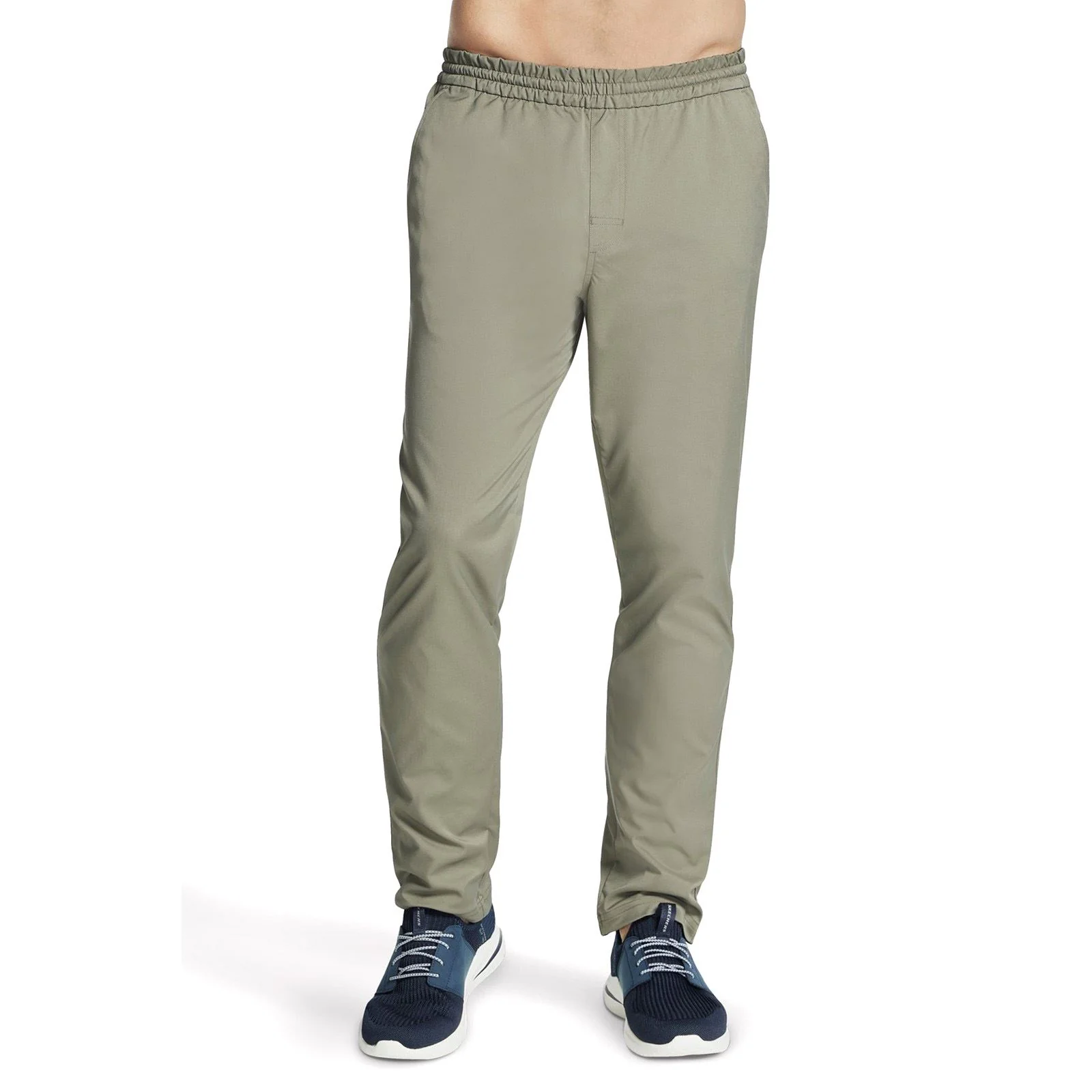 Skechers Performance Pant Downtown Classic Polyester Men's Olive Track Pants - Image 4