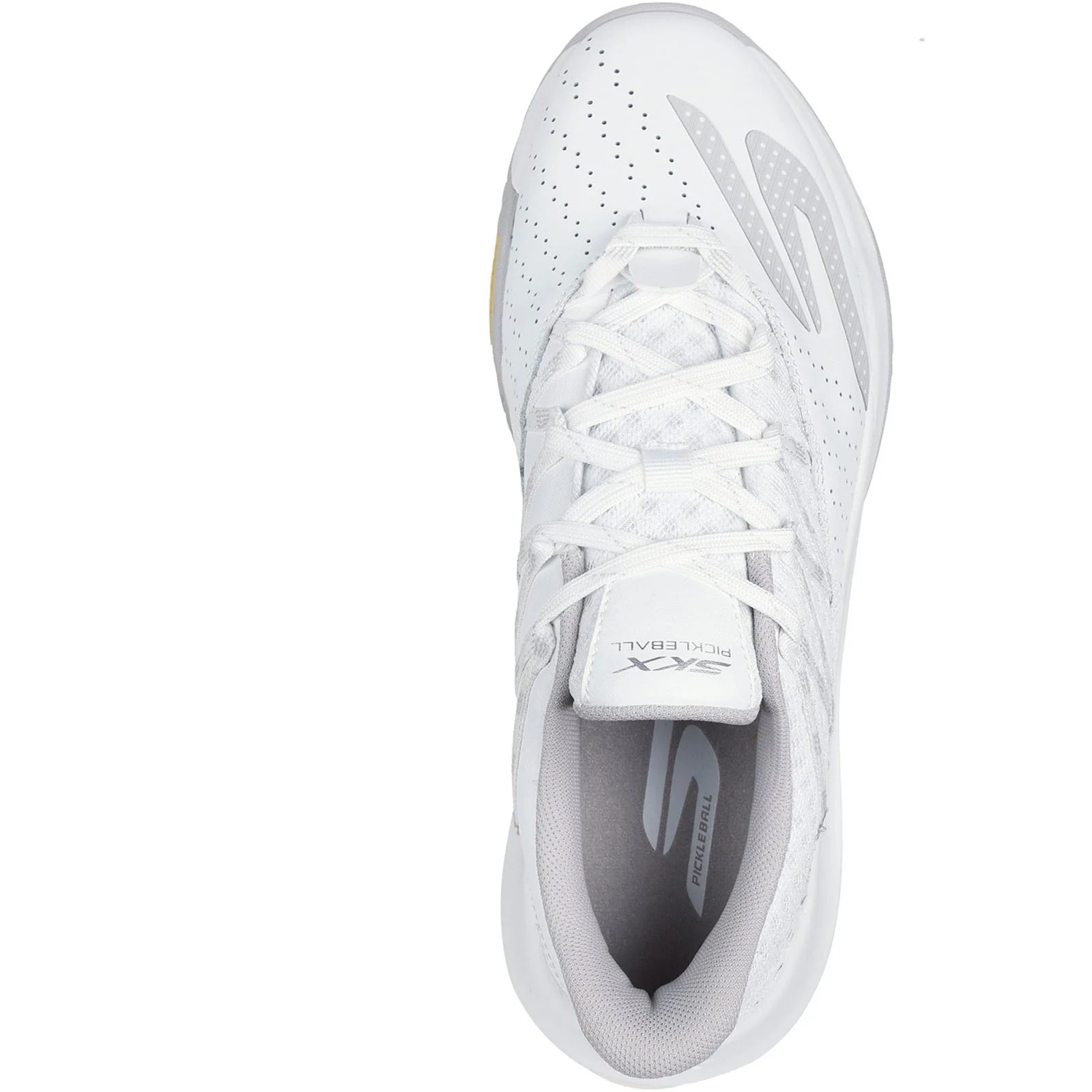 Skechers Performance Skechers Viper Court Rally Leather Men's White Trainers - Image 3