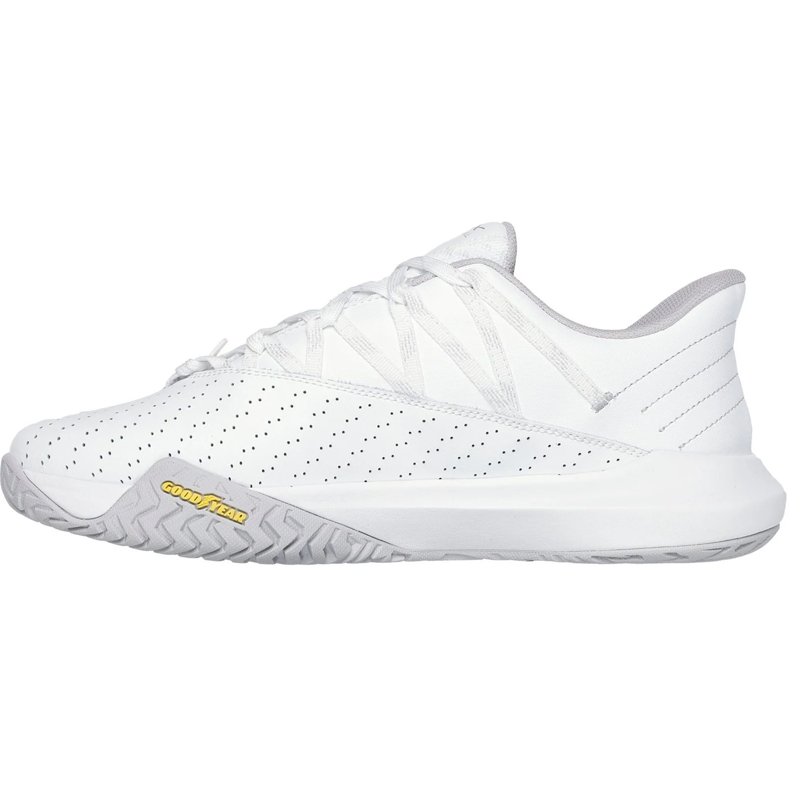 Skechers Performance Skechers Viper Court Rally Leather Men's White Trainers - Image 4