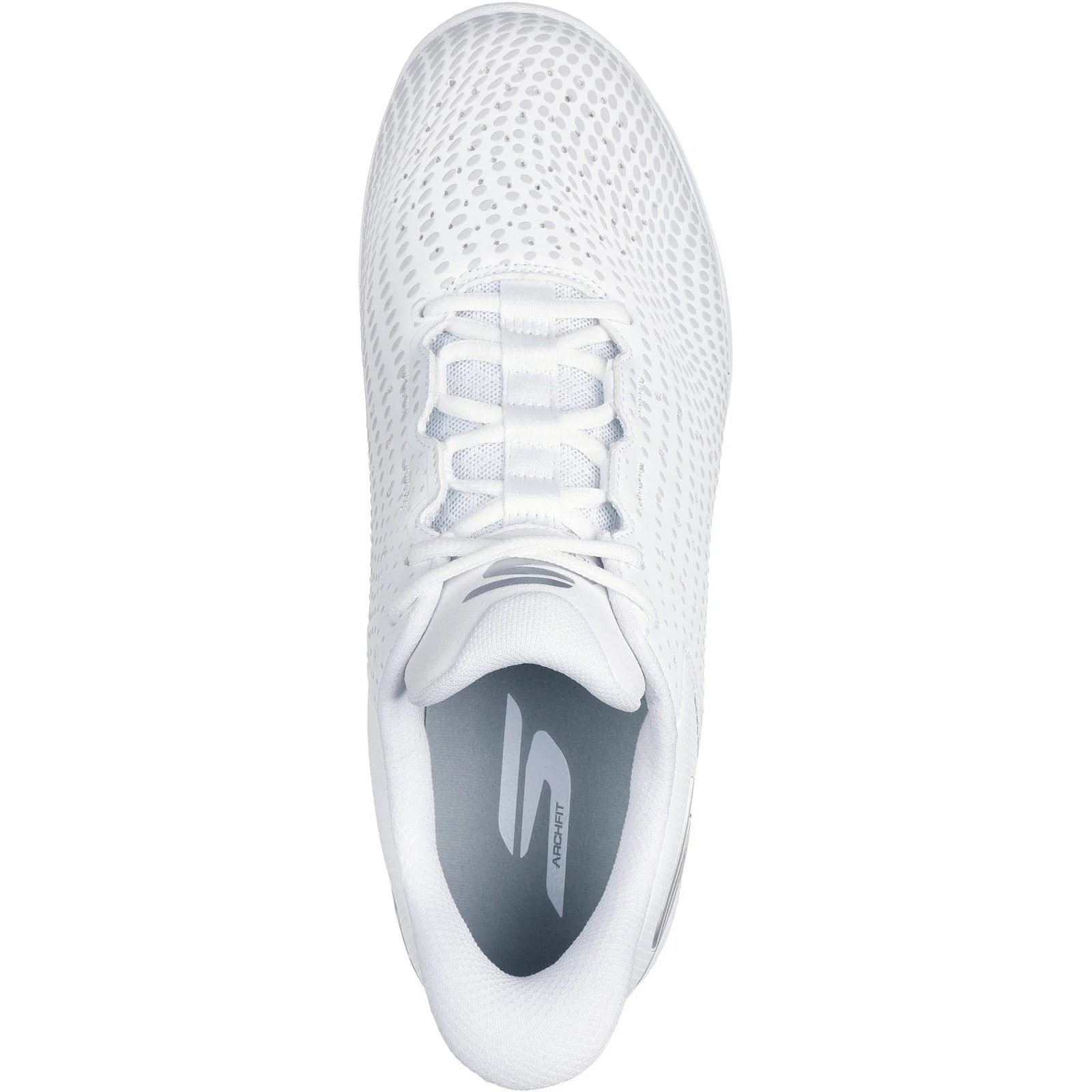 Skechers Performance Slip-ins Relaxed Fit Viper Court Reload Polyurethane Men's White Trainers - Image 3