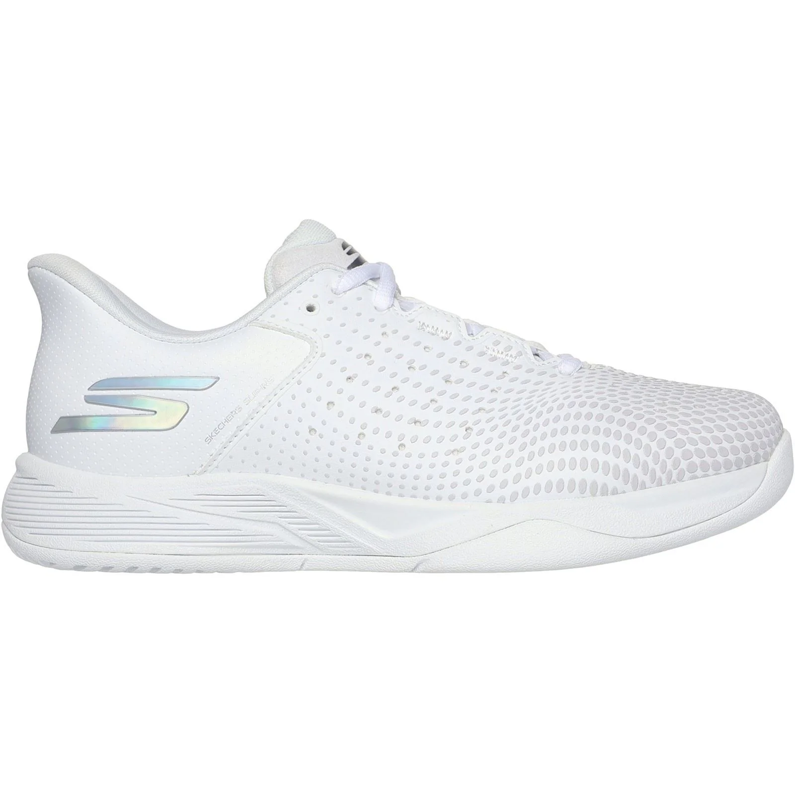 Skechers Performance Slip-ins Relaxed Fit Viper Court Reload Polyurethane Women's White Trainers - Image 5