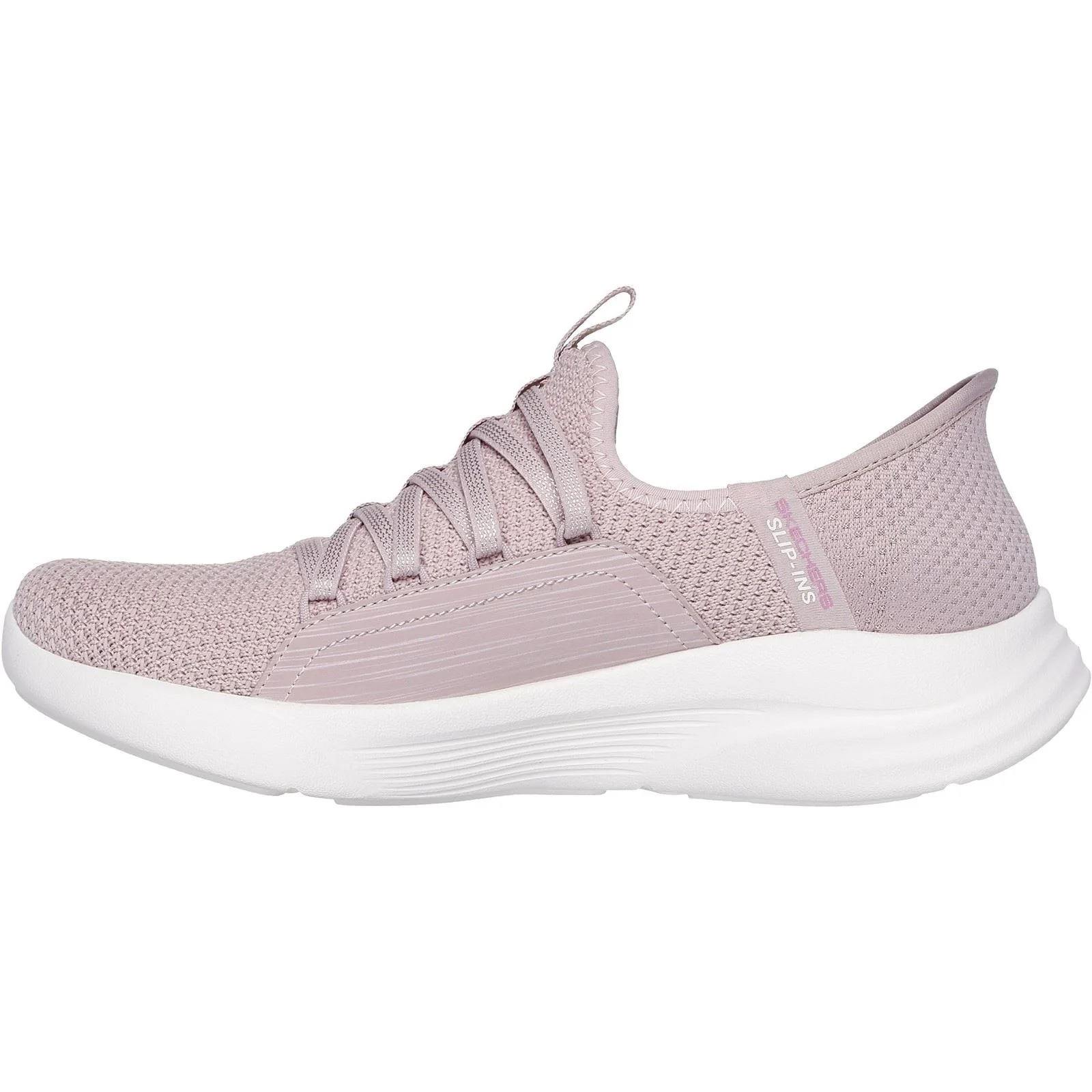 Skechers Relaxed Fit Sport - Ballet Chic Textile Women's Light Mauve Trainers - Image 4