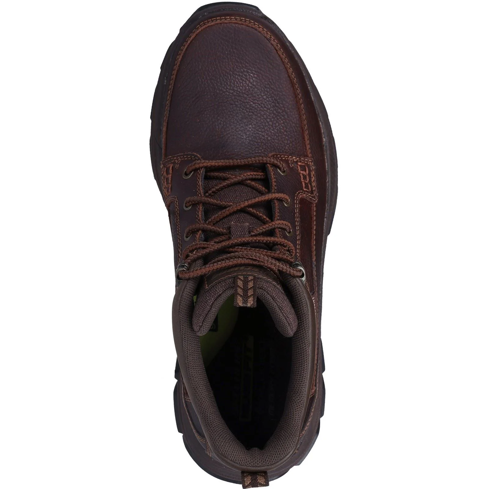 Skechers Respected Boswell Synthetic Men's Red/Brown Hiking Boots - Image 3
