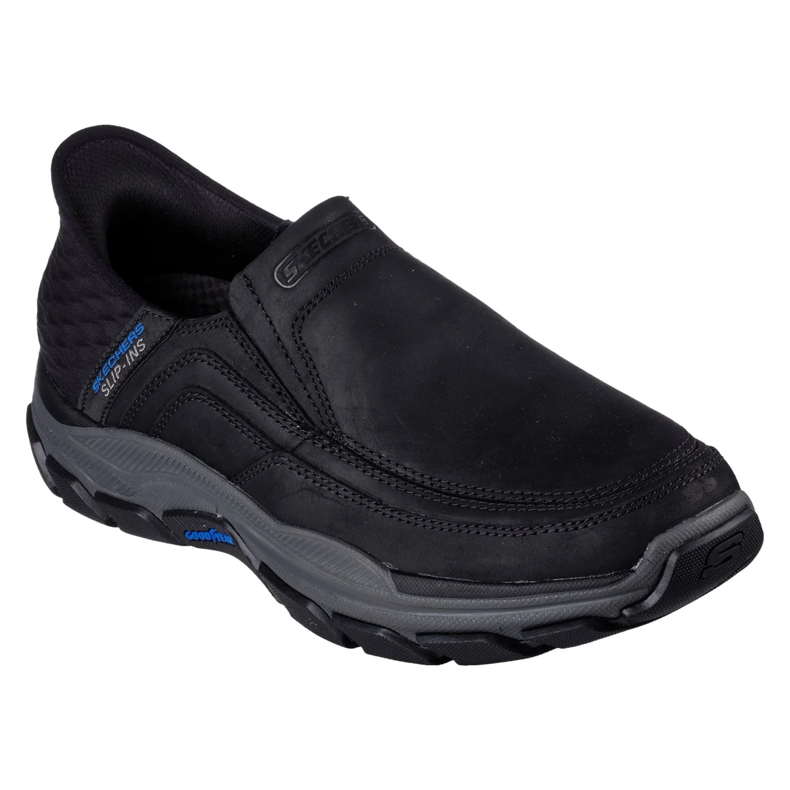 Skechers Men's Respected Elgin Shoes in Black - Image 6