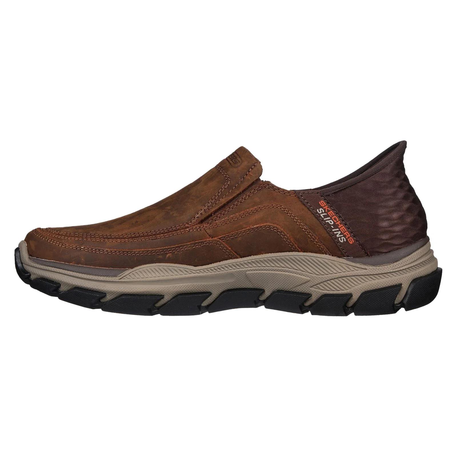 Skechers Men's Respected Elgin Shoes in Dark Brown - Image 9