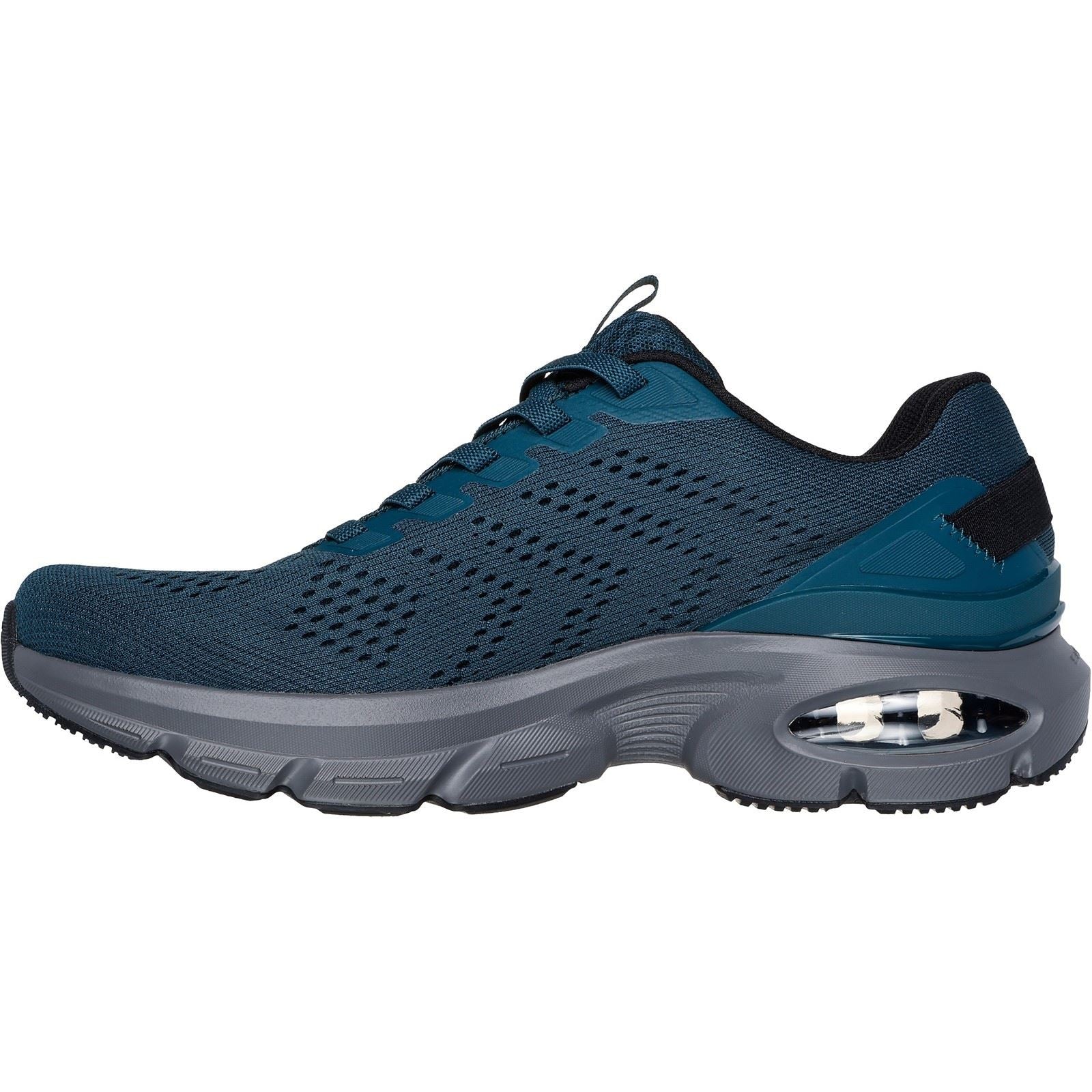 Skechers Men's Skech-Air Ventura Trainer in Teal/Black - Image 4