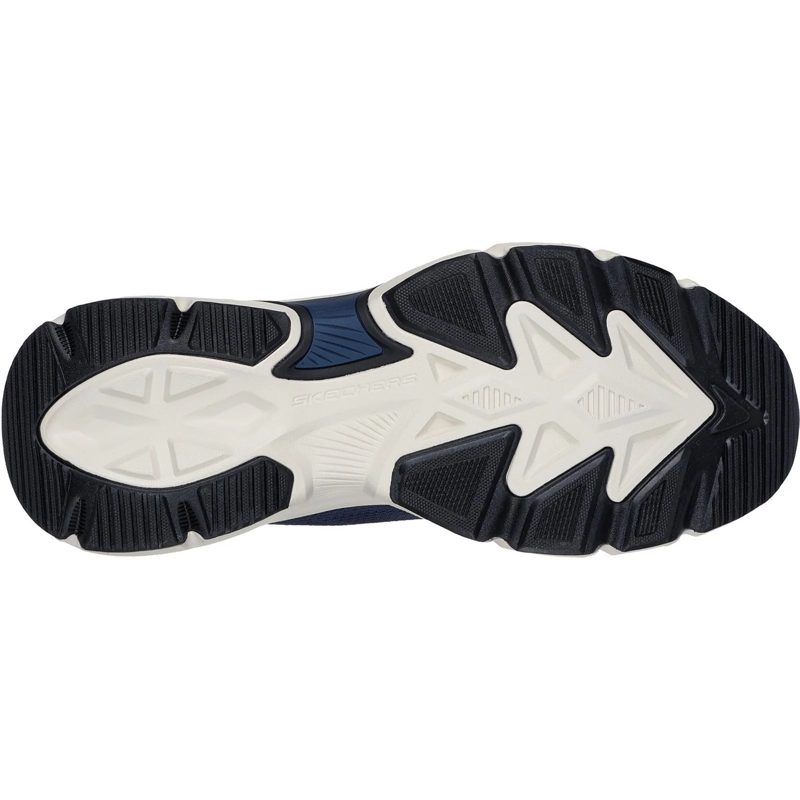 Skechers Men's Skech-Air Ventura Vanderway Shoes in Navy/Orange - Image 2