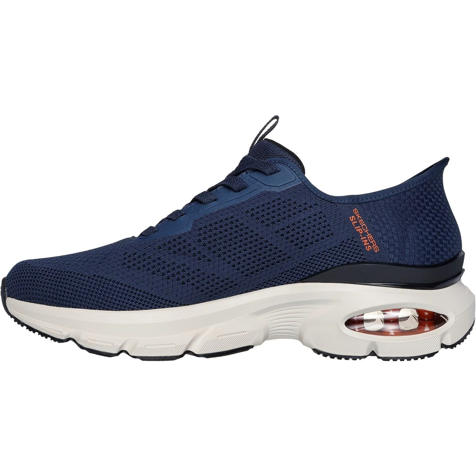 Skechers Men's Skech-Air Ventura Vanderway Shoes in Navy/Orange - Image 4