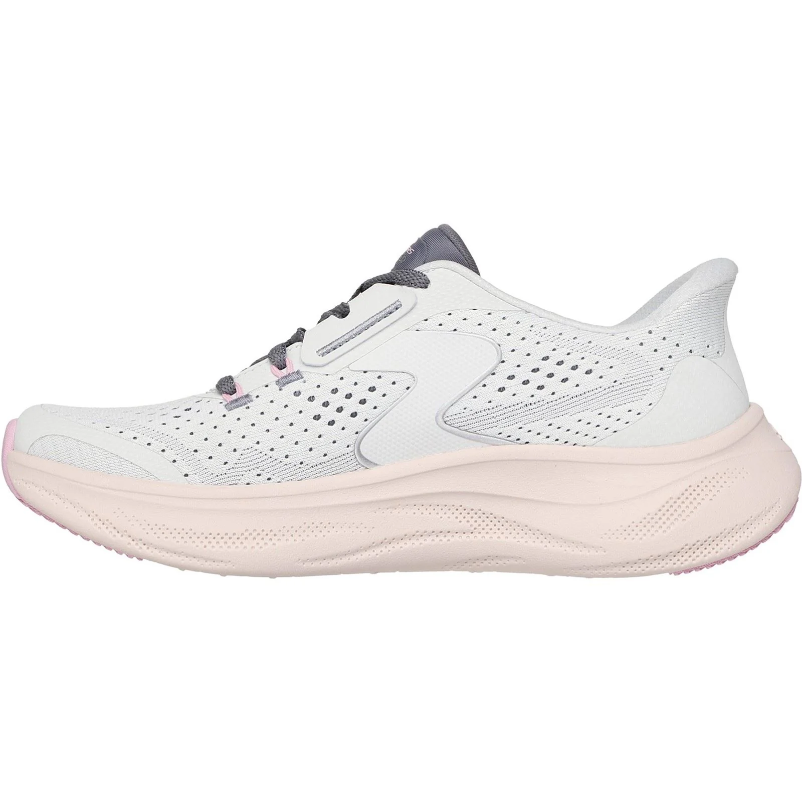 Skechers Skech Cloud Plush Horizon Polyester Women's White/Multi Trainers - Image 4