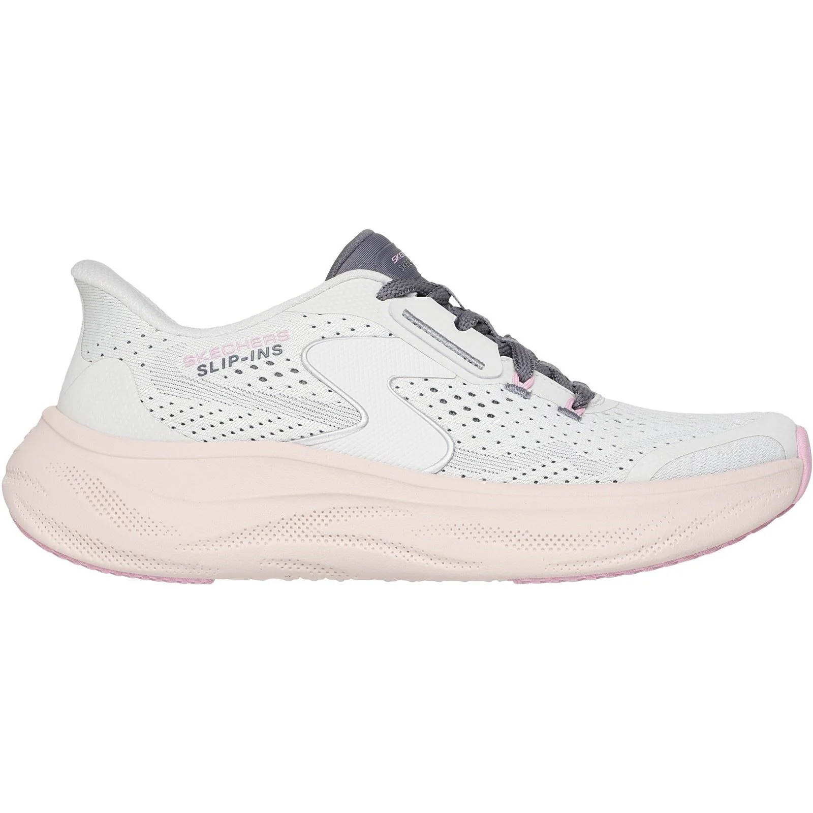 Skechers Skech Cloud Plush Horizon Polyester Women's White/Multi Trainers - Image 5