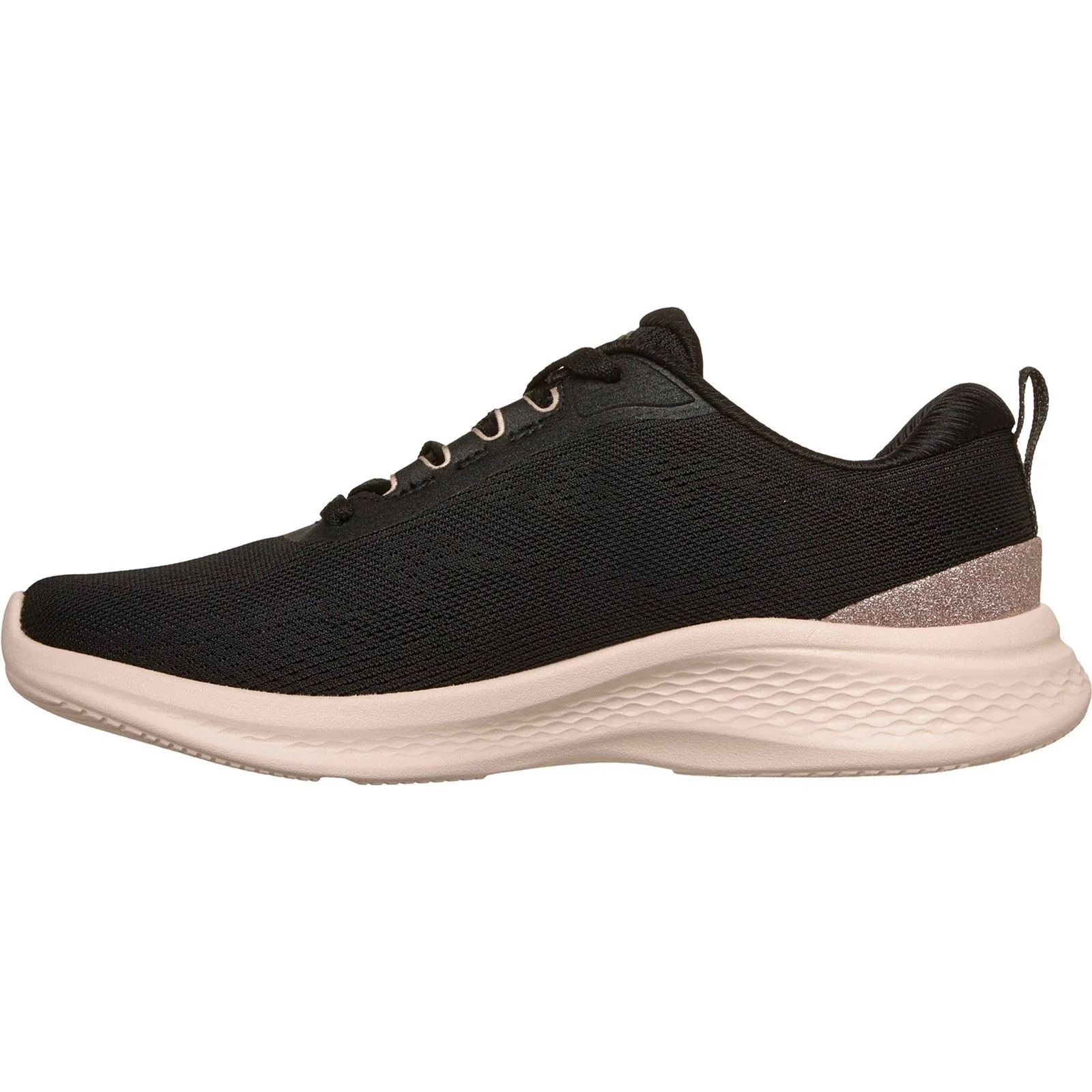 Skechers Skech-Lite Pro 2.0 Polyester Women's Black/Rose Gold Trainers - Image 4